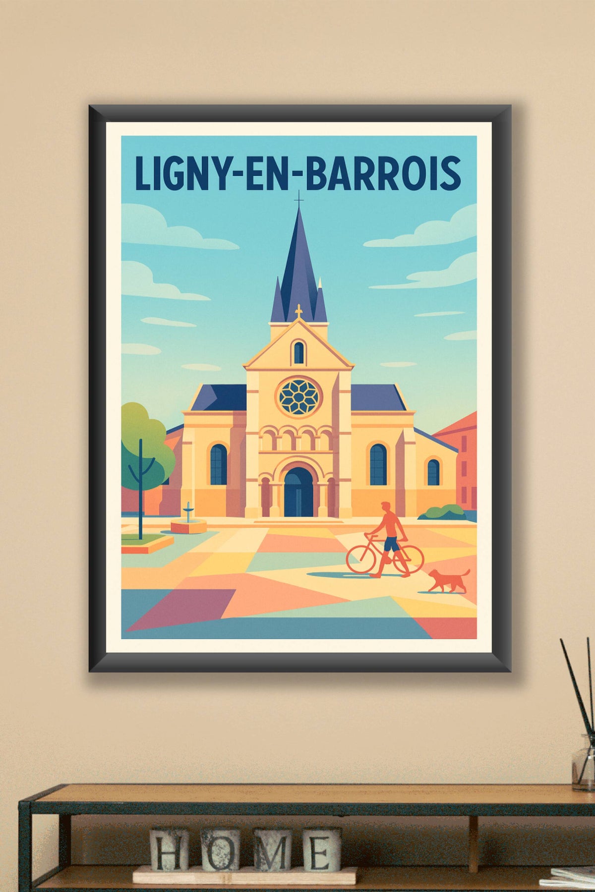 Affiche de Ligny-en-Barrois - Charme et sérénité au cœur du village