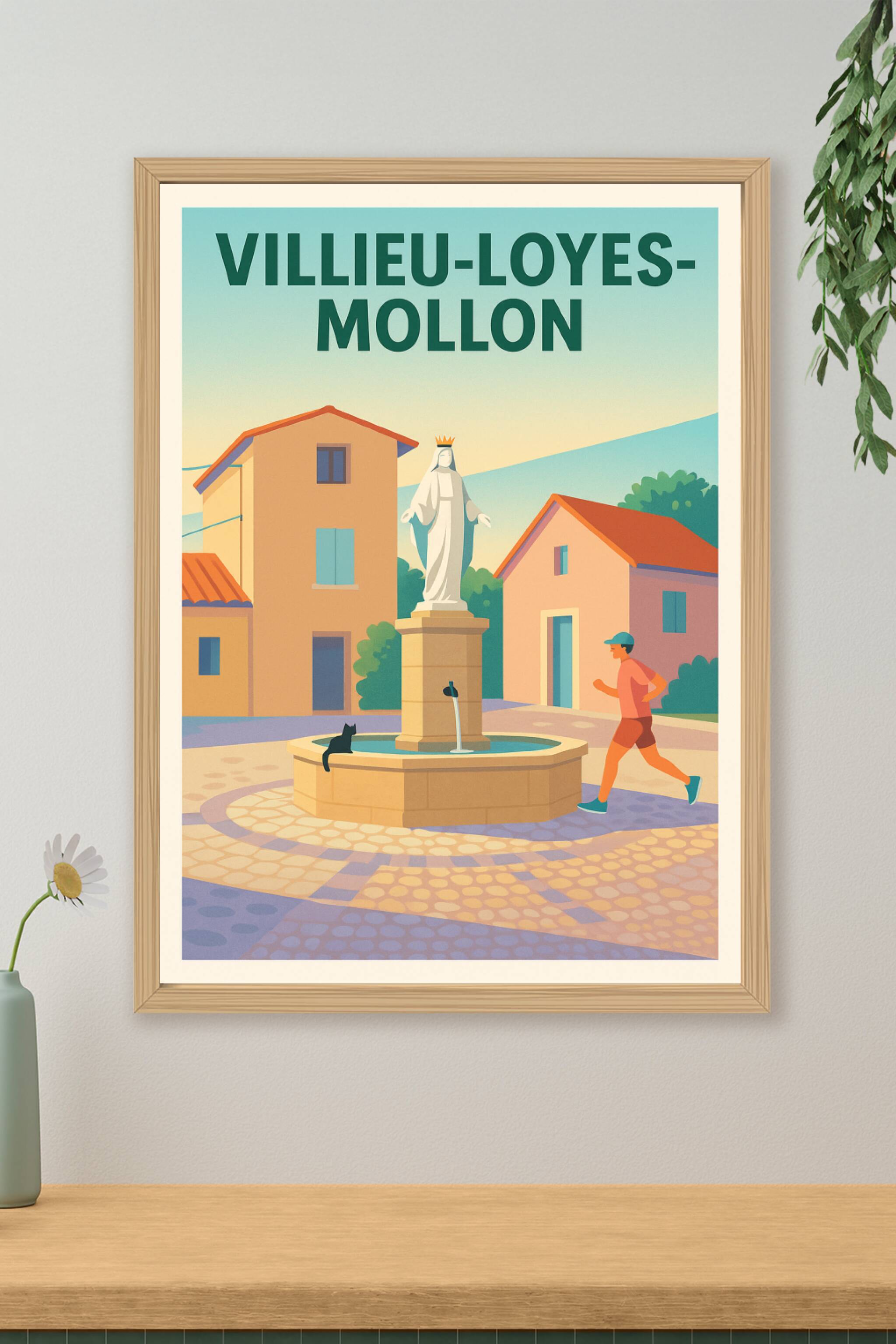 Affiche de Villieu-Loyes-Mollon - Charme paisible au cœur du village