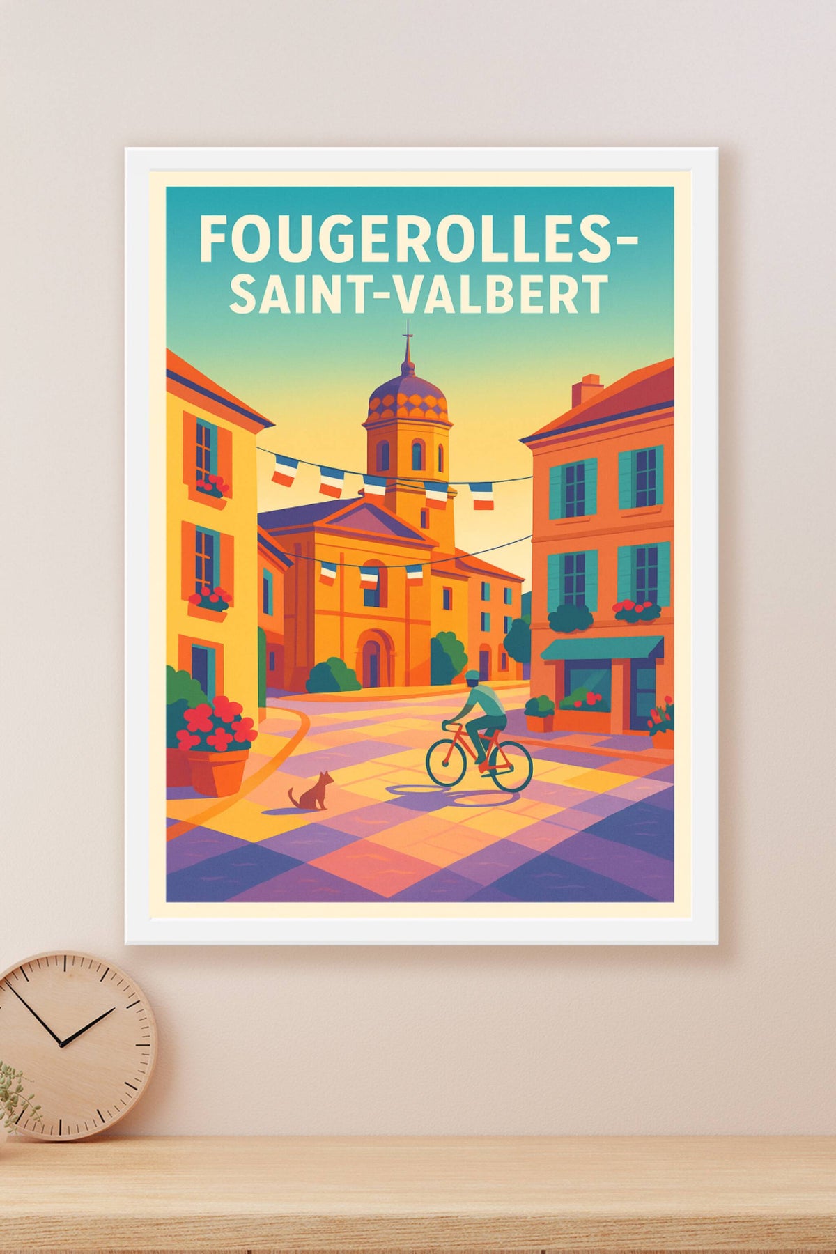 Affiche de Fougerolles-Saint-Valbert - Charme paisible au cœur de la ville