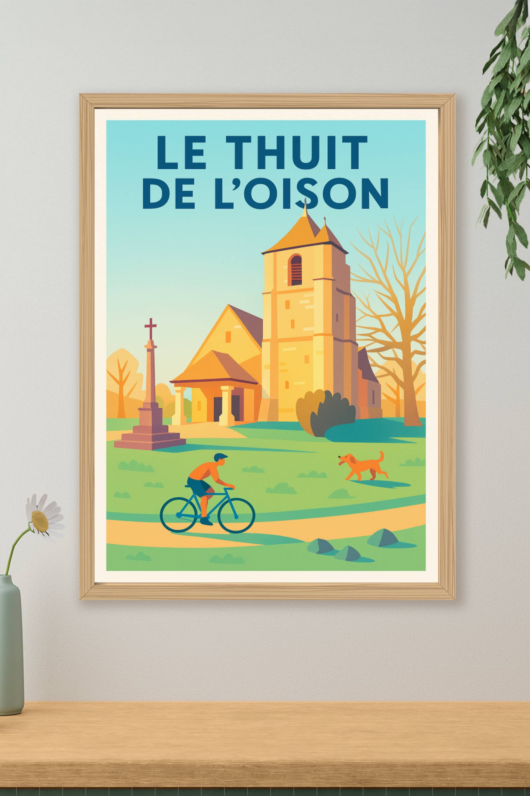 Affiche de Le Thuit de l'Oison - Charme paisible en pleine nature