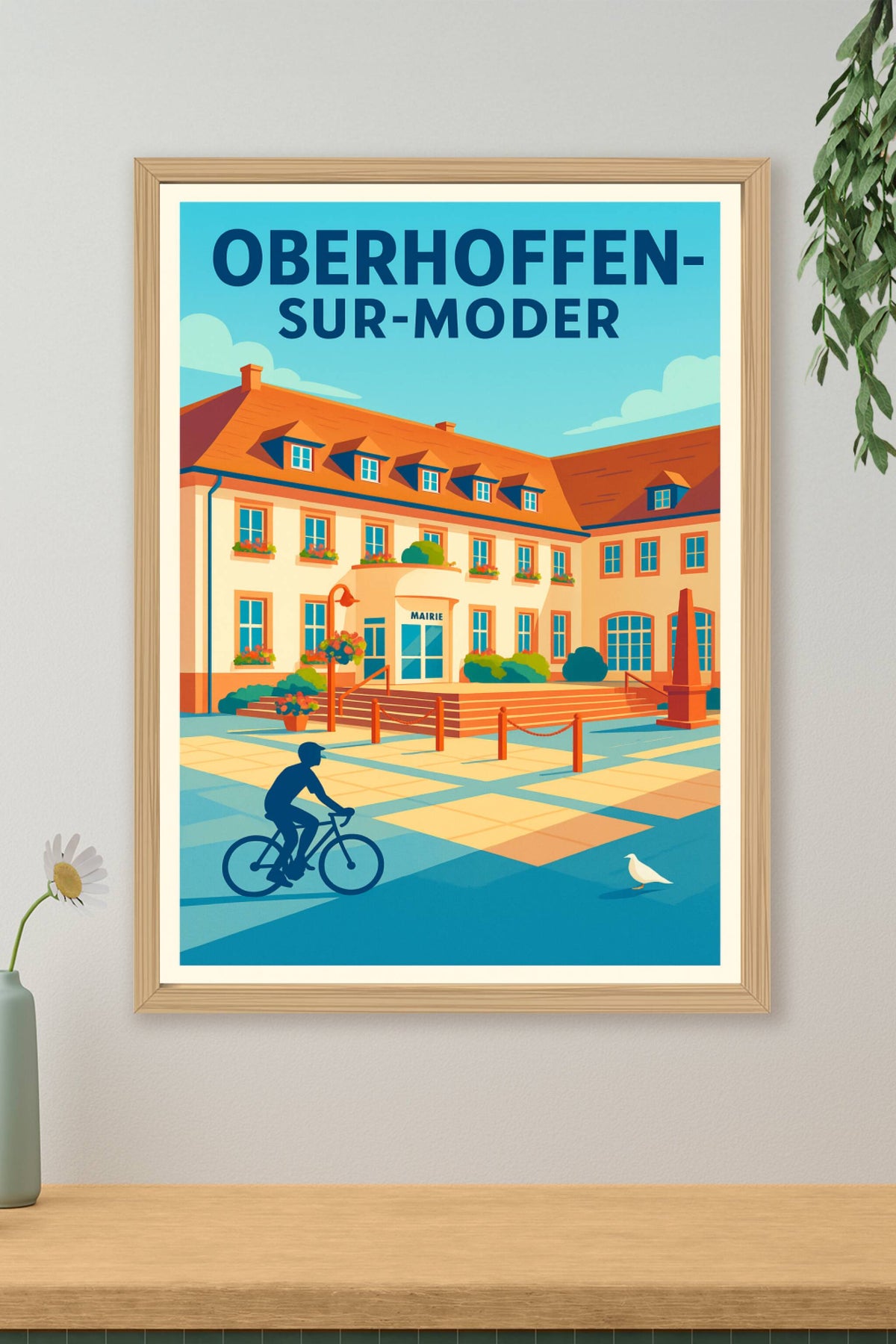 Affiche de Oberhoffen-sur-Moder - Charme et Sérénité au Cœur de la Ville