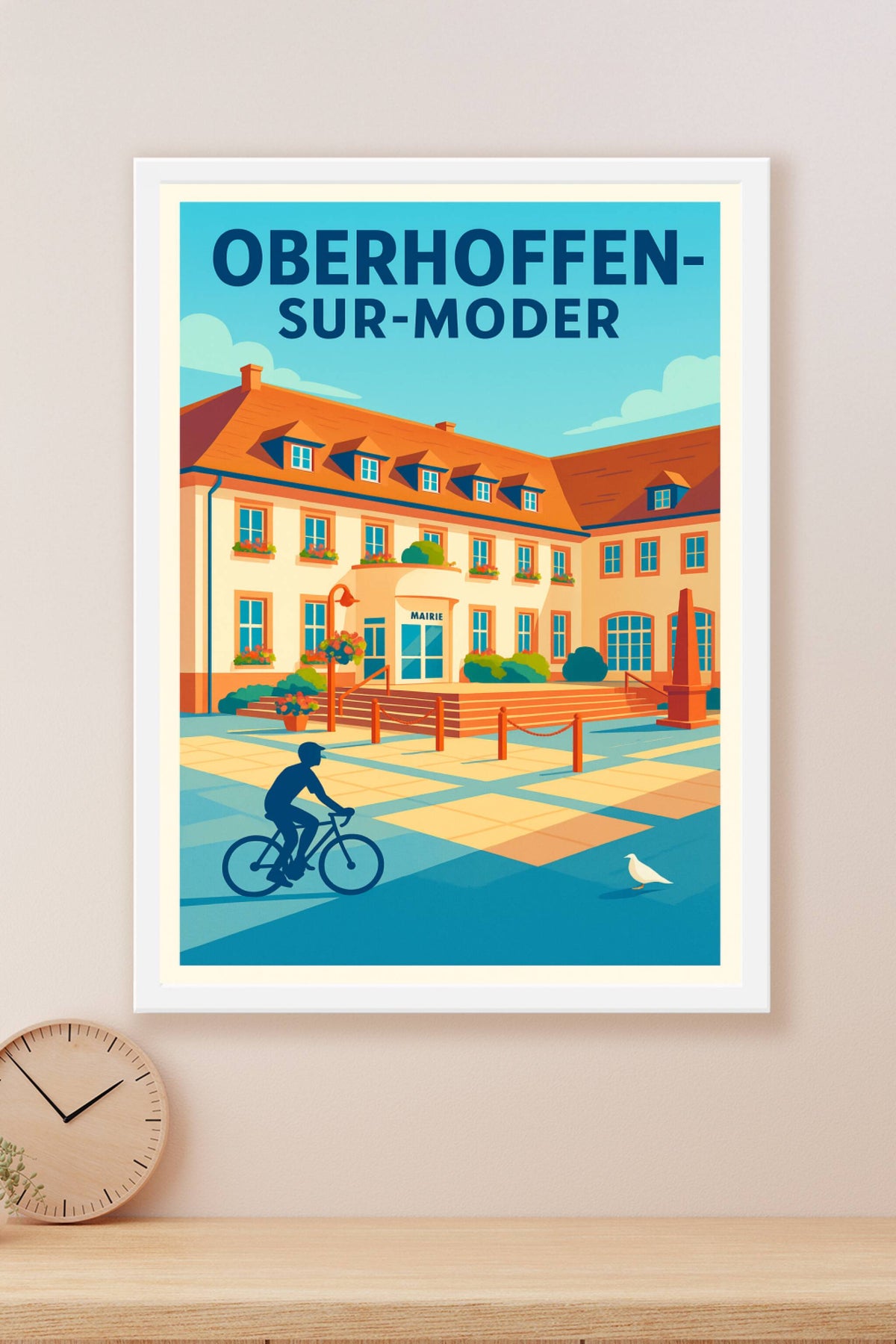 Affiche de Oberhoffen-sur-Moder - Charme et Sérénité au Cœur de la Ville
