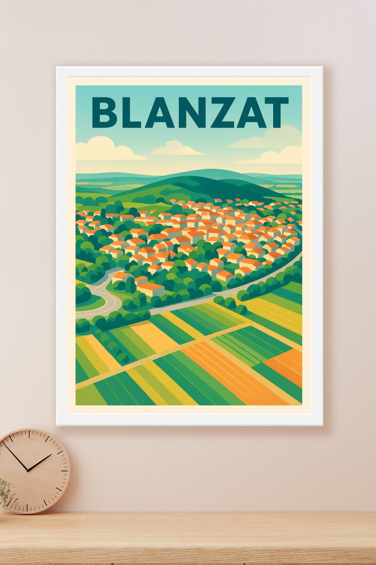 Affiche de Blanzat - Charme bucolique au cœur de la nature