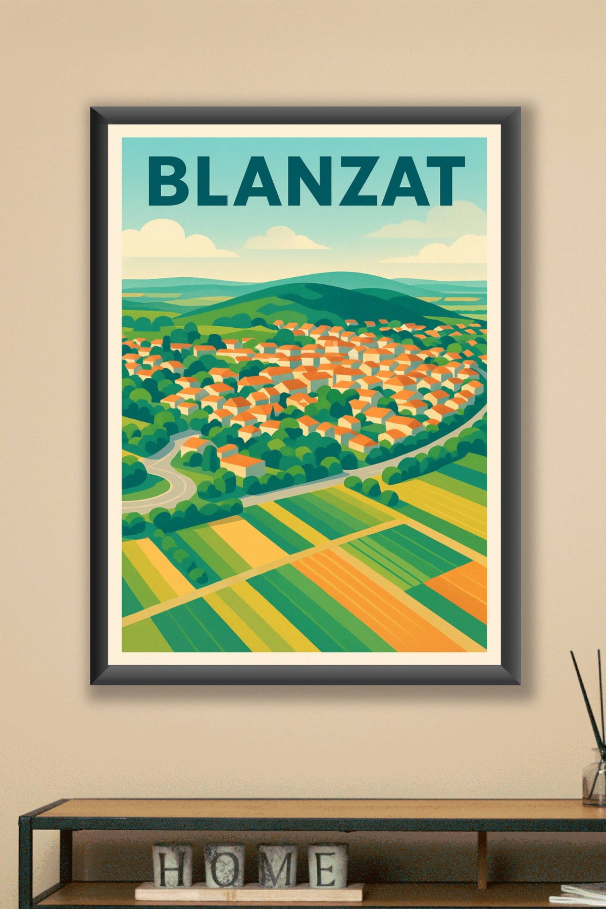 Affiche de Blanzat - Charme bucolique au cœur de la nature
