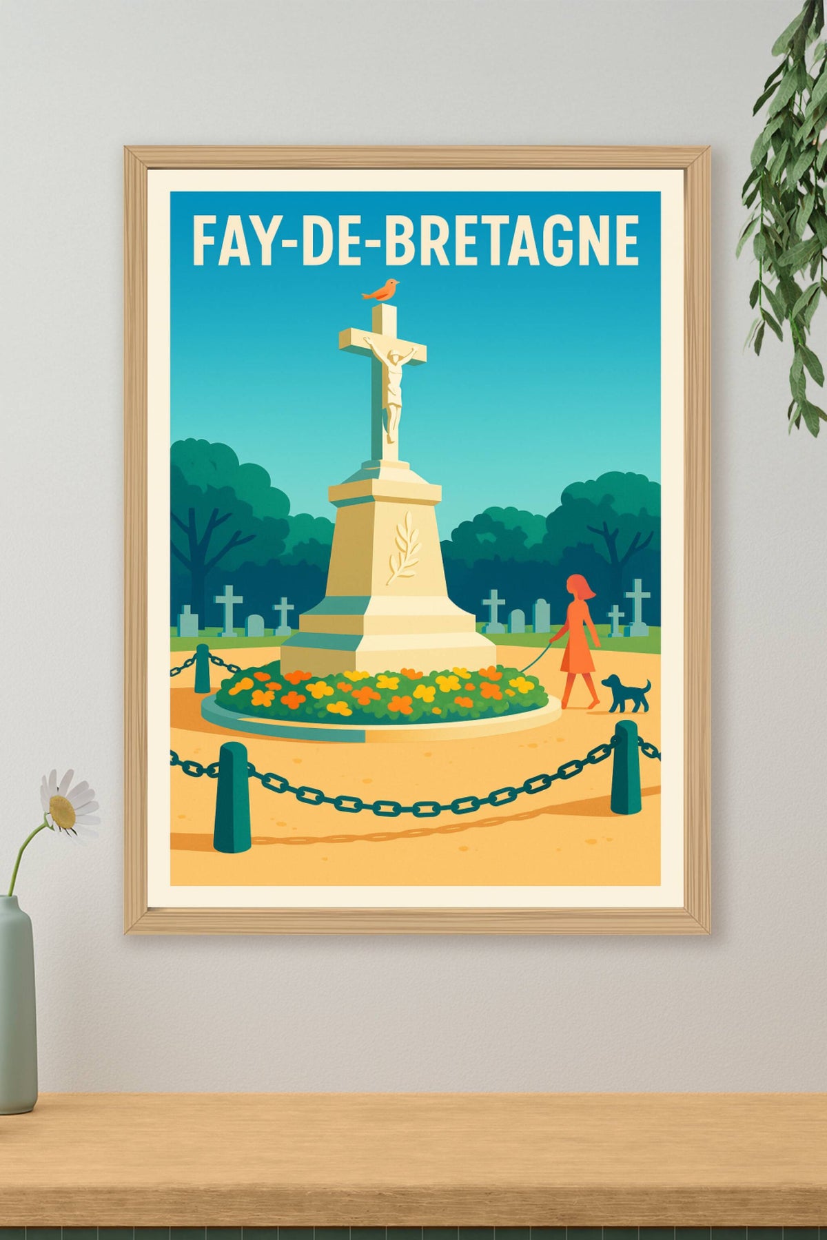 Affiche de Fay-de-Bretagne - Sérénité et patrimoine au cœur de la nature