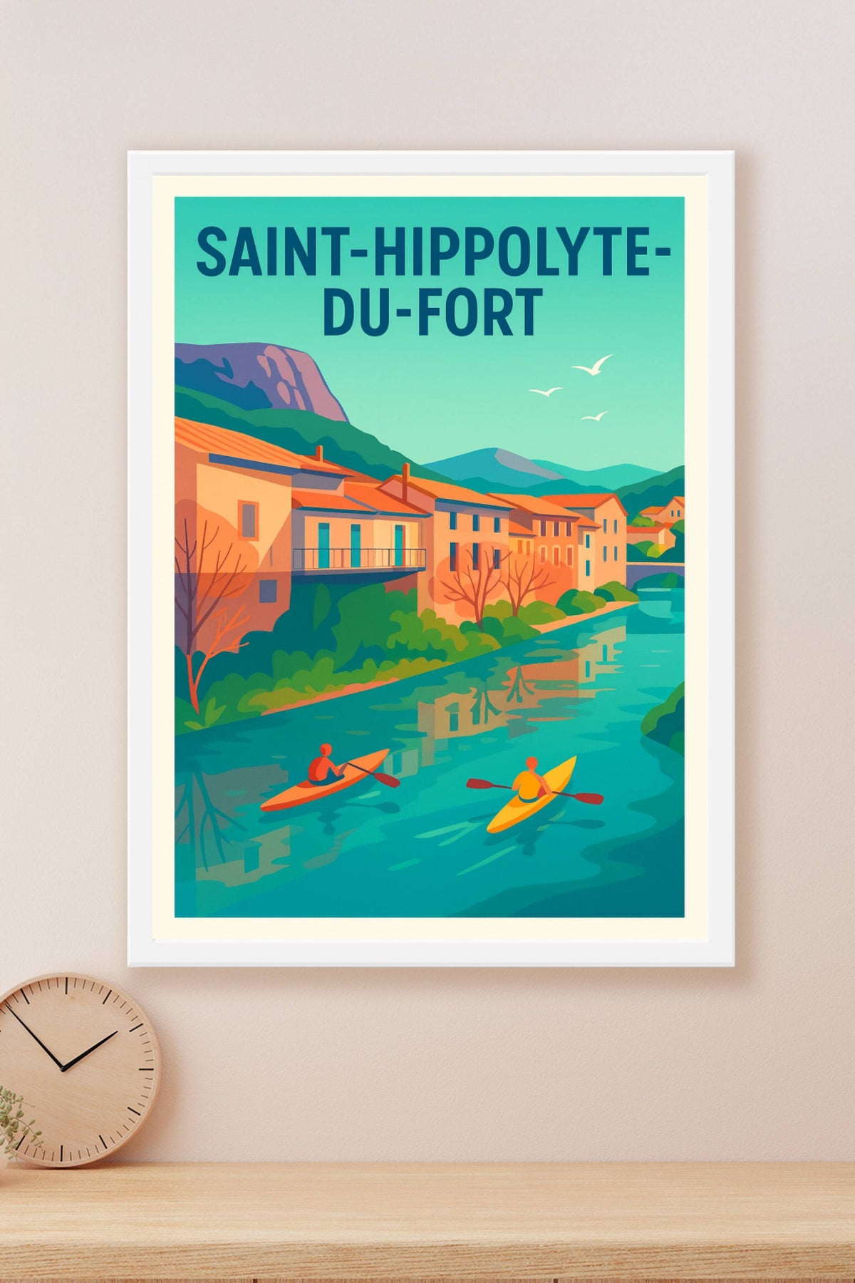 Affiche de Saint-Hippolyte-du-Fort - Charme paisible au fil de l'eau