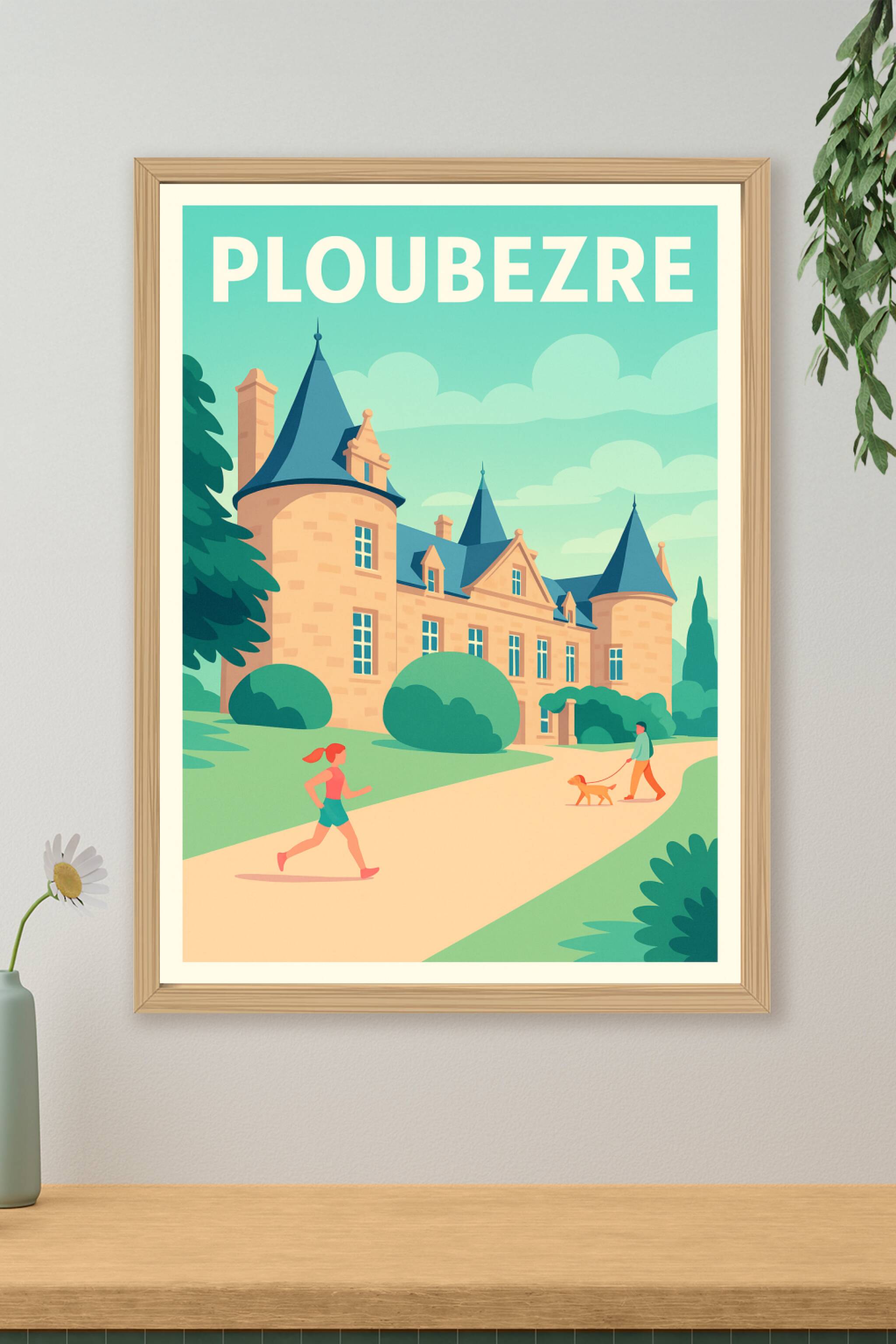 Affiche de Ploubezre - Charme historique et nature apaisante