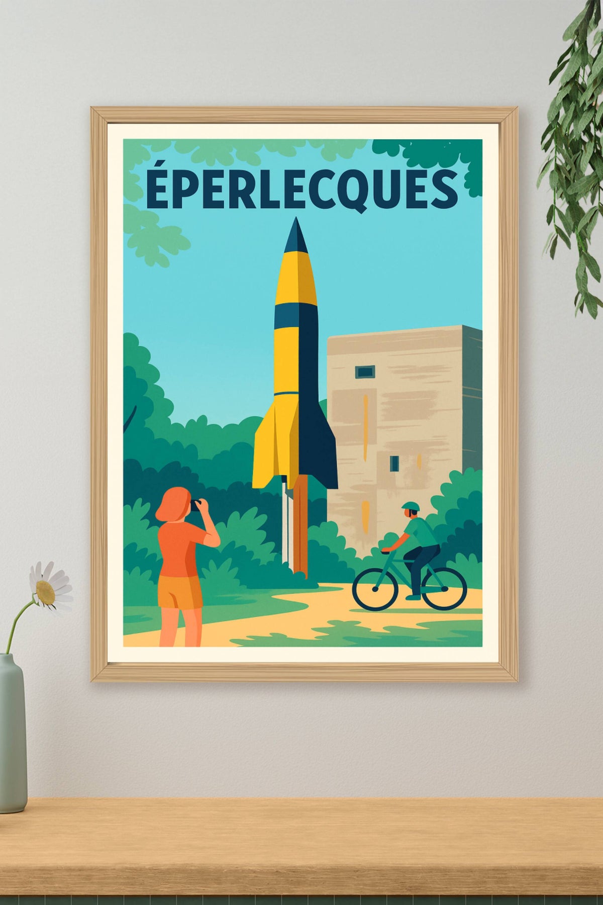 Affiche de Éperlecques - L'histoire aérienne à portée de vue