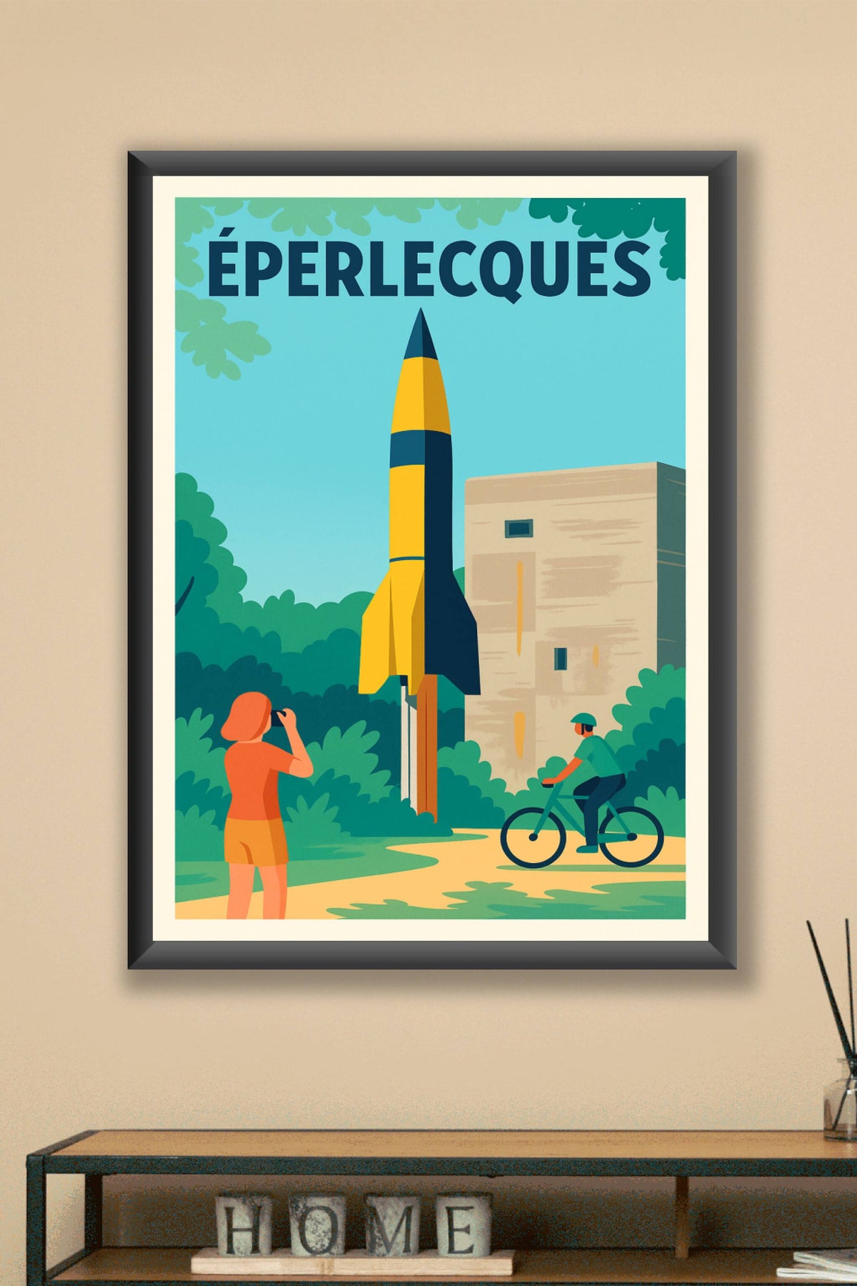 Affiche de Éperlecques - L'histoire aérienne à portée de vue