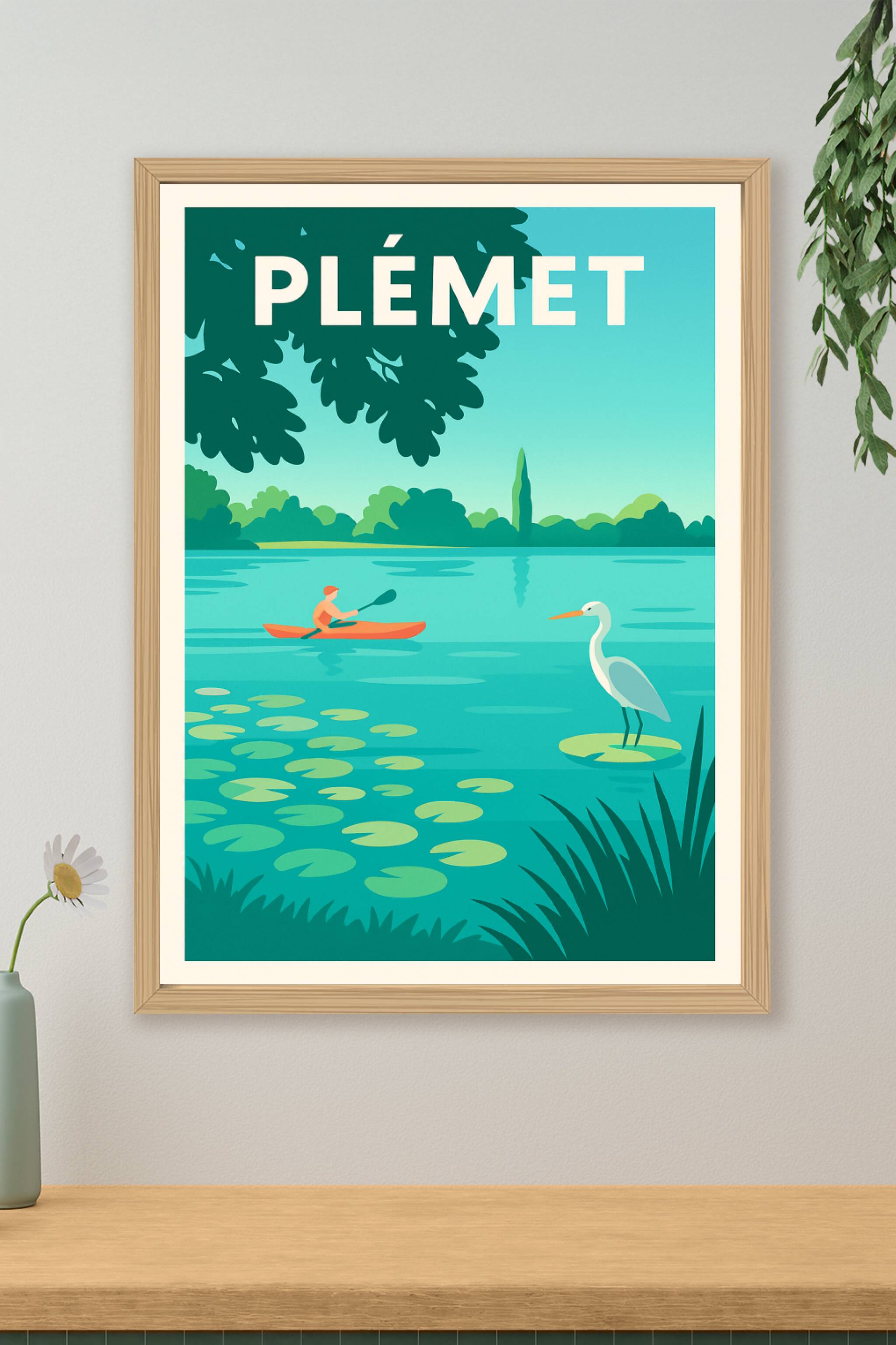 Affiche de Plémet - Évasion nature au fil de l'eau