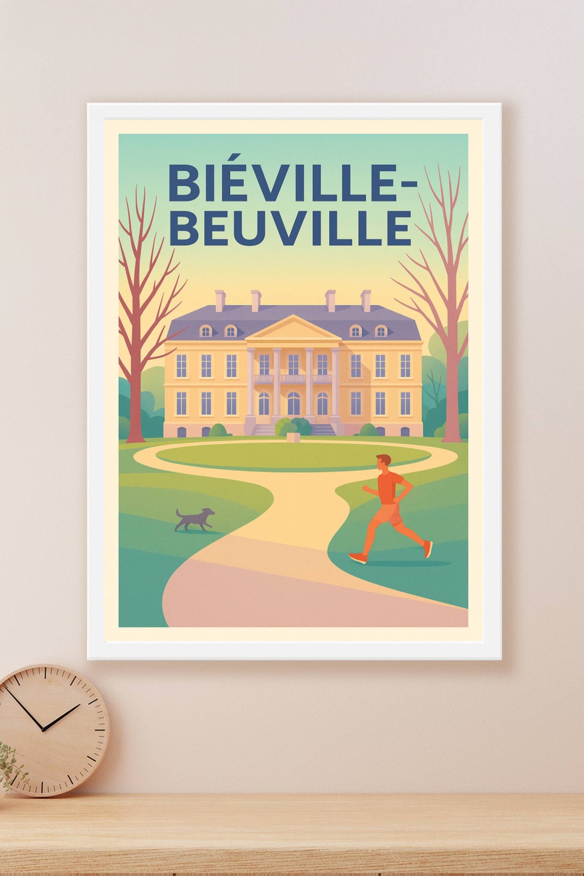 Affiche de Biéville-Beuville - Charme et Sérénité en Normandie