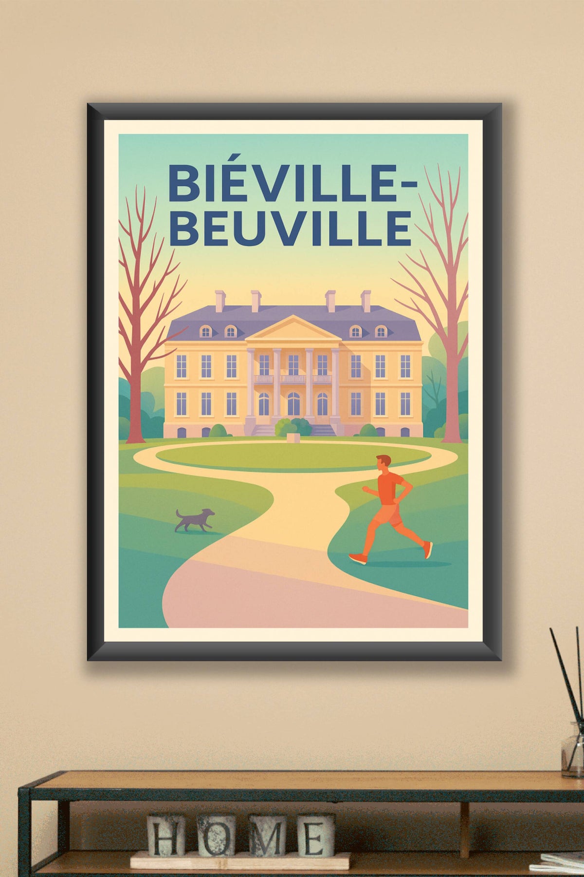 Affiche de Biéville-Beuville - Charme et Sérénité en Normandie