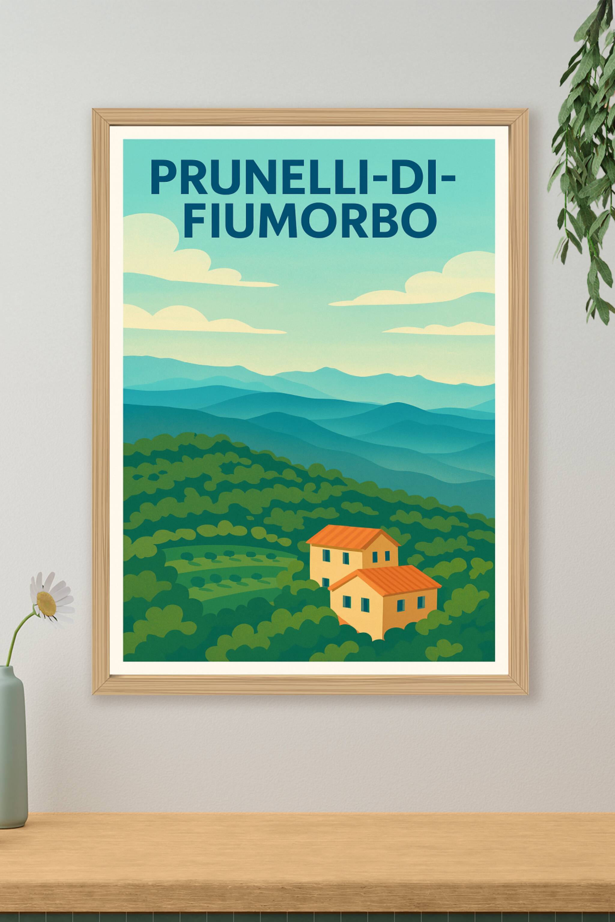 Affiche de Prunelli-di-Fiumorbo - L'échappée verte en montagne