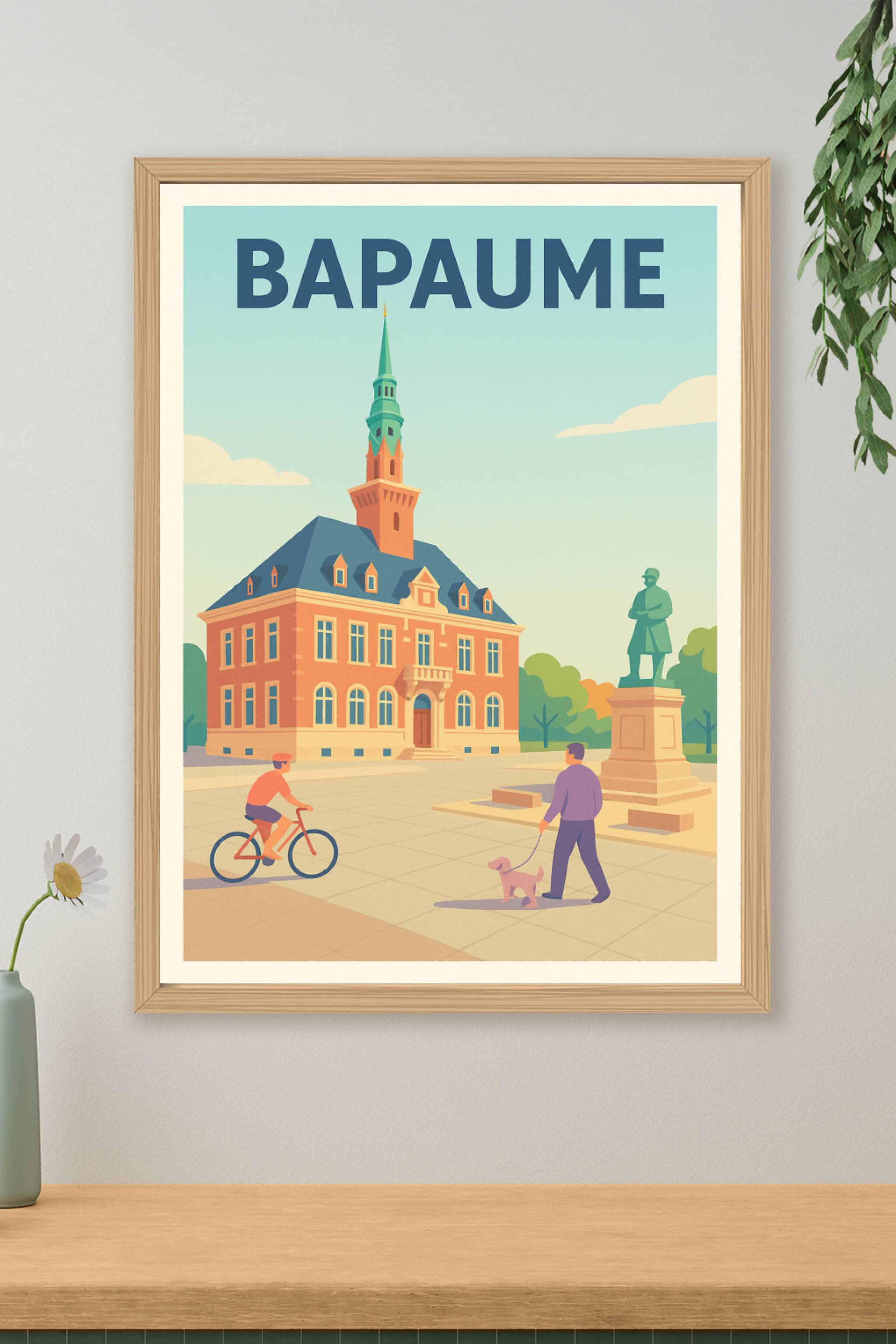 Affiche de Bapaume - Charme et histoire au cœur de la ville