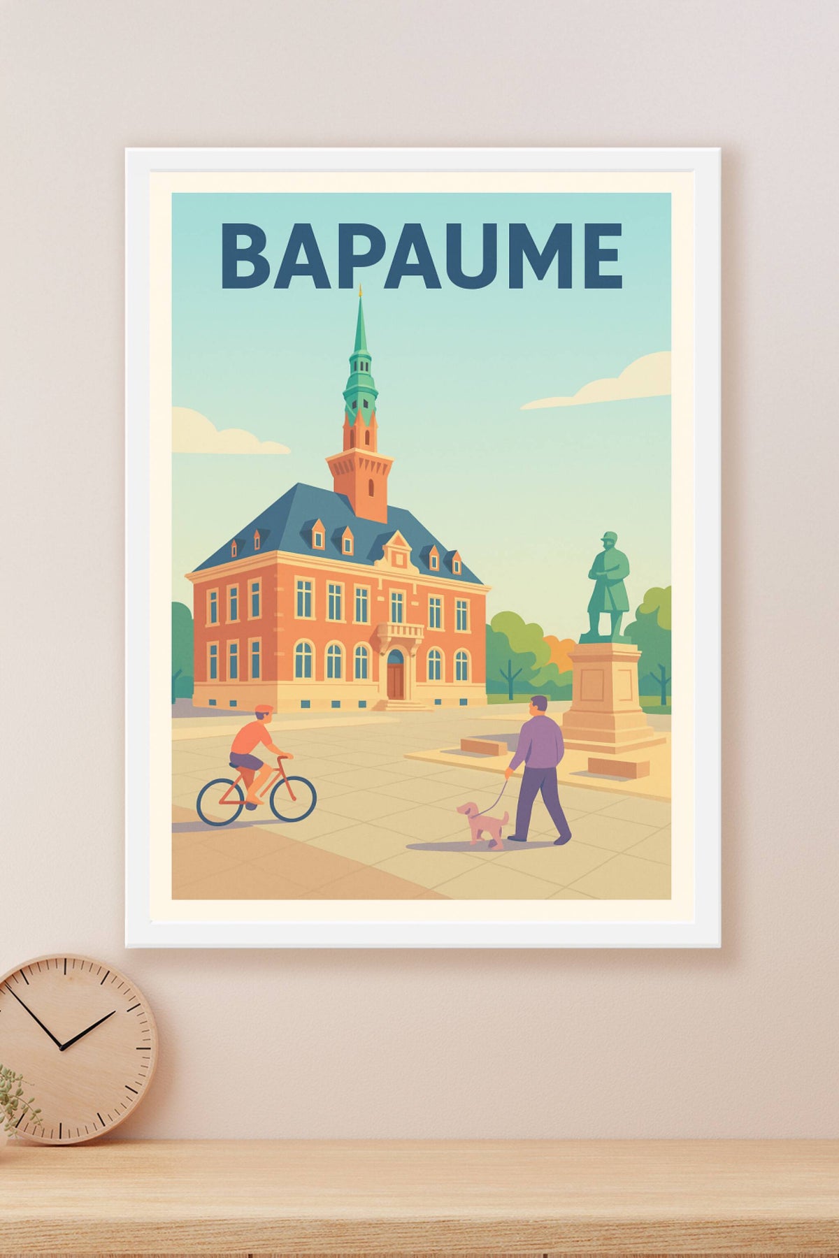 Affiche de Bapaume - Charme et histoire au cœur de la ville