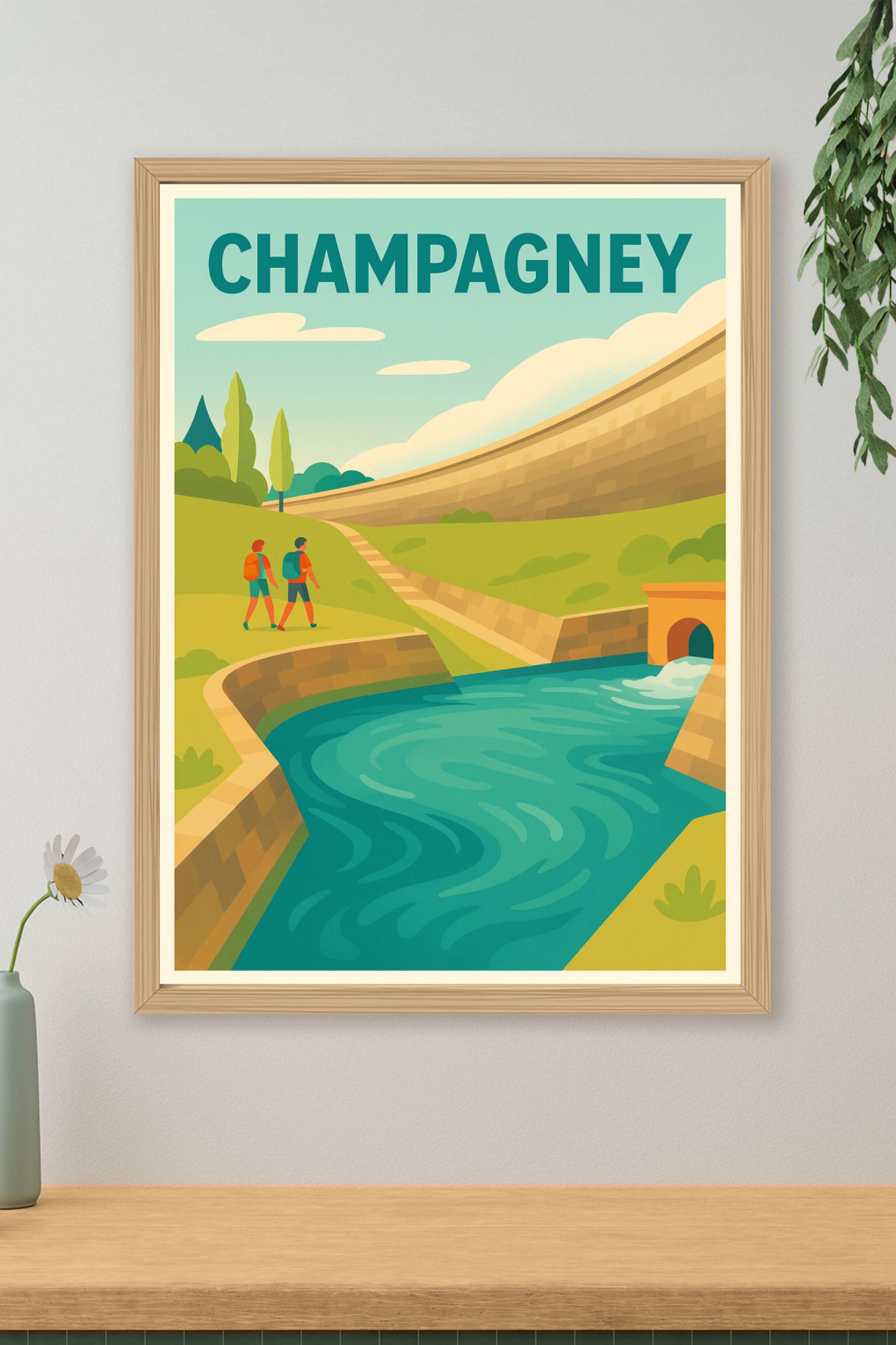 Affiche de Champagney - Évasion nature et découverte