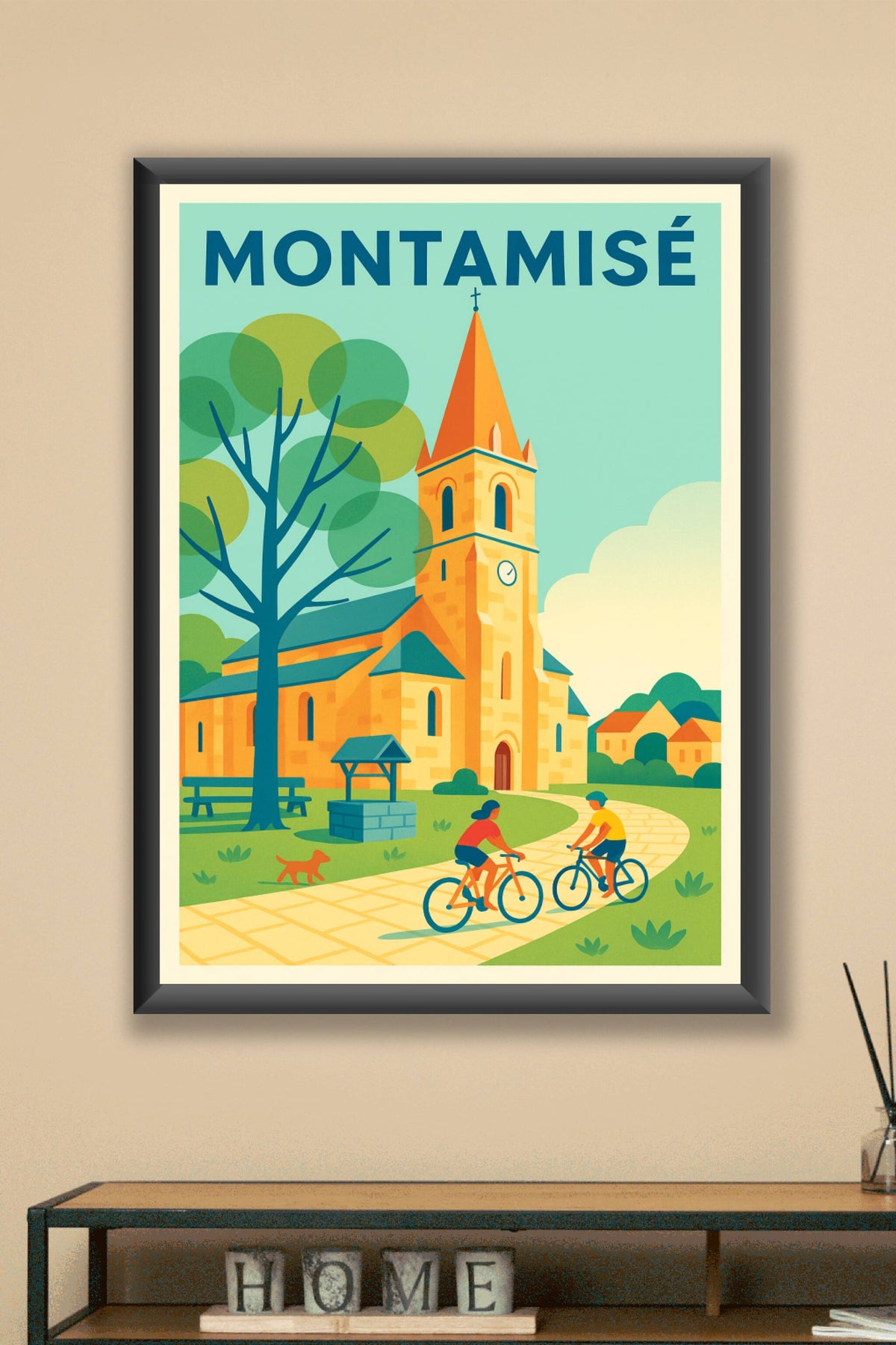 Affiche de Montamisé - Charme bucolique et douceur de vivre