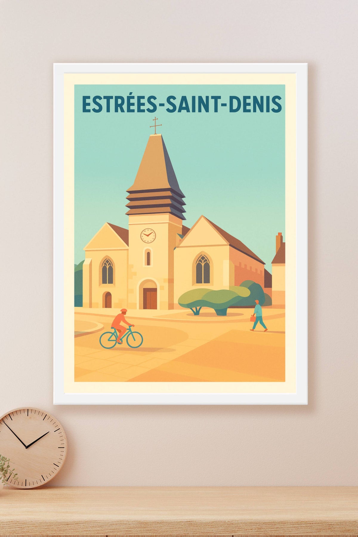 Affiche de Estrées-Saint-Denis - Charme et sérénité au cœur de la ville