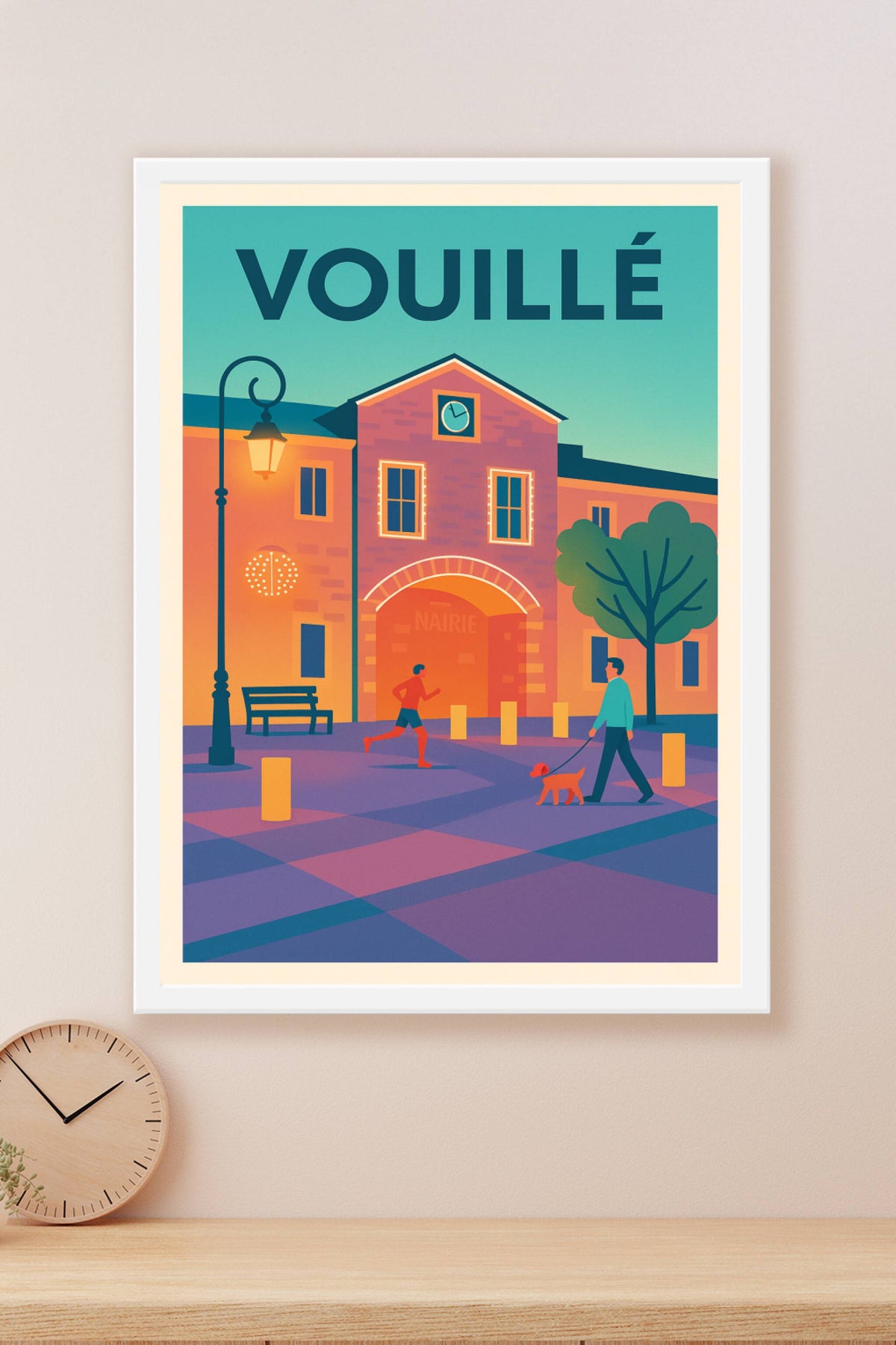 Affiche de Vouillé - Ambiance chaleureuse au cœur de la ville