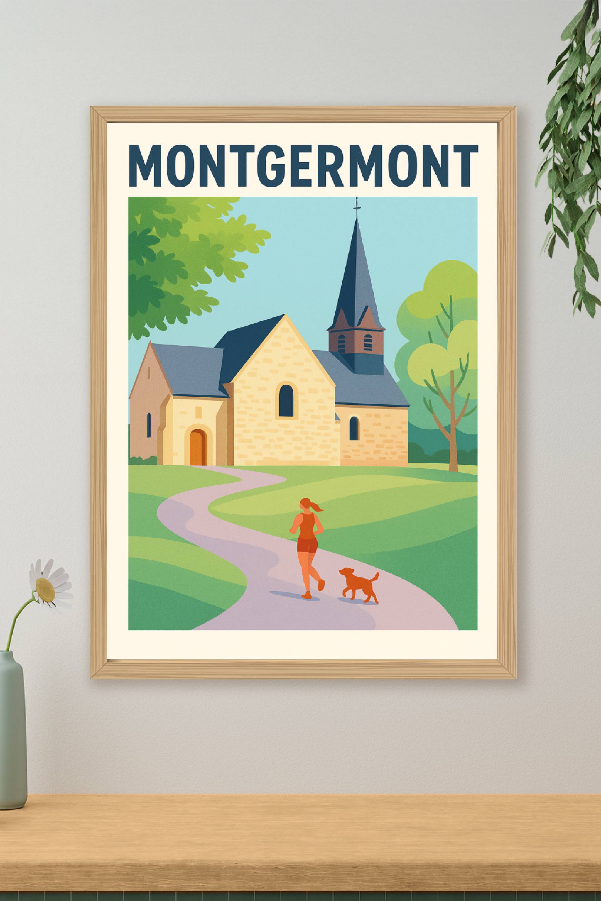 Affiche de Montgermont - Promenade paisible au cœur de la campagne bretonne