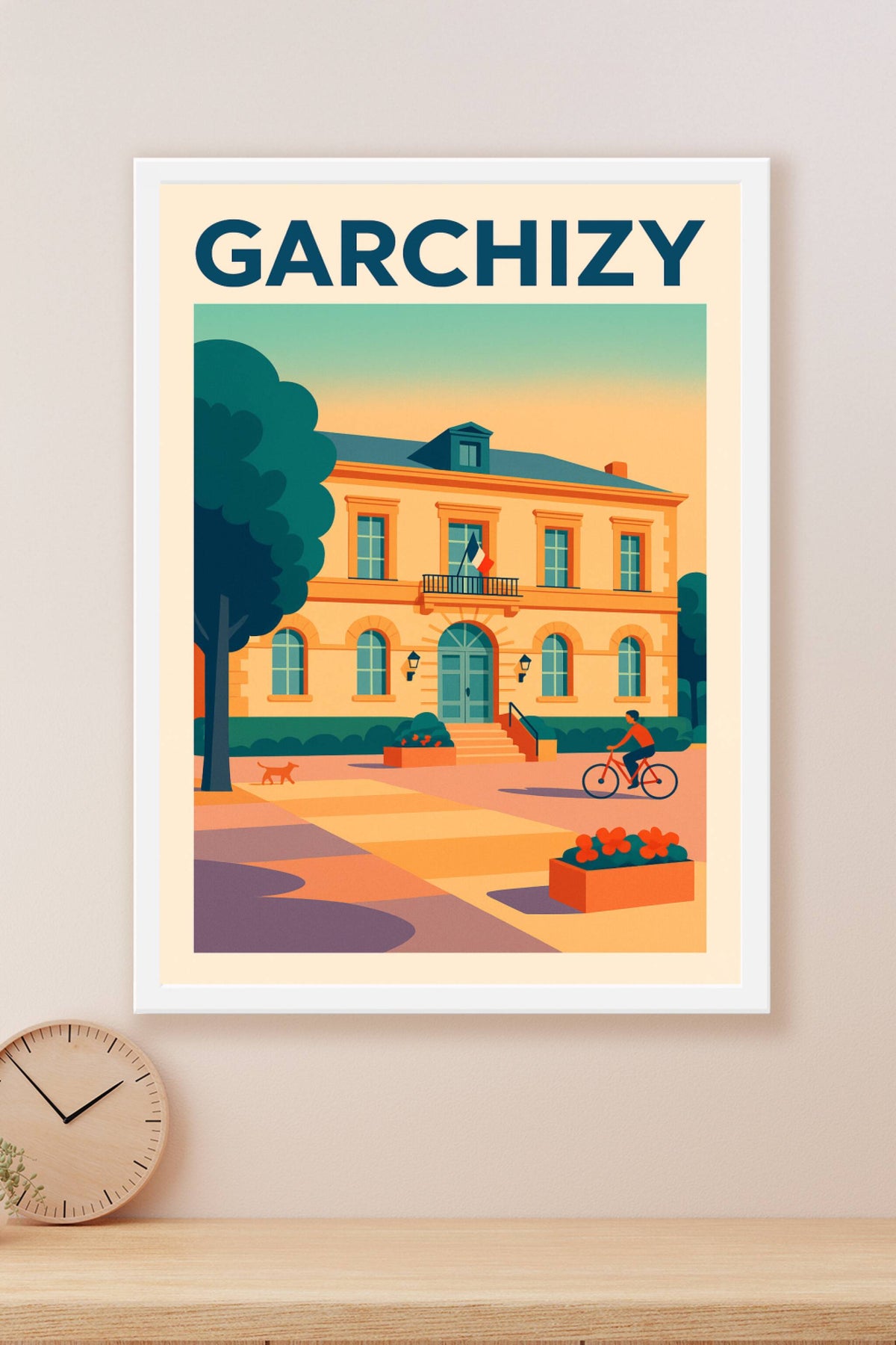 Affiche de Garchizy - L'élégance tranquille au cœur de la ville