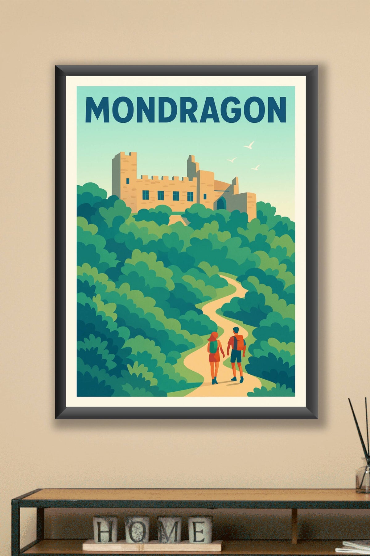 Affiche de Mondragon - Explorez l'évasion et l'aventure