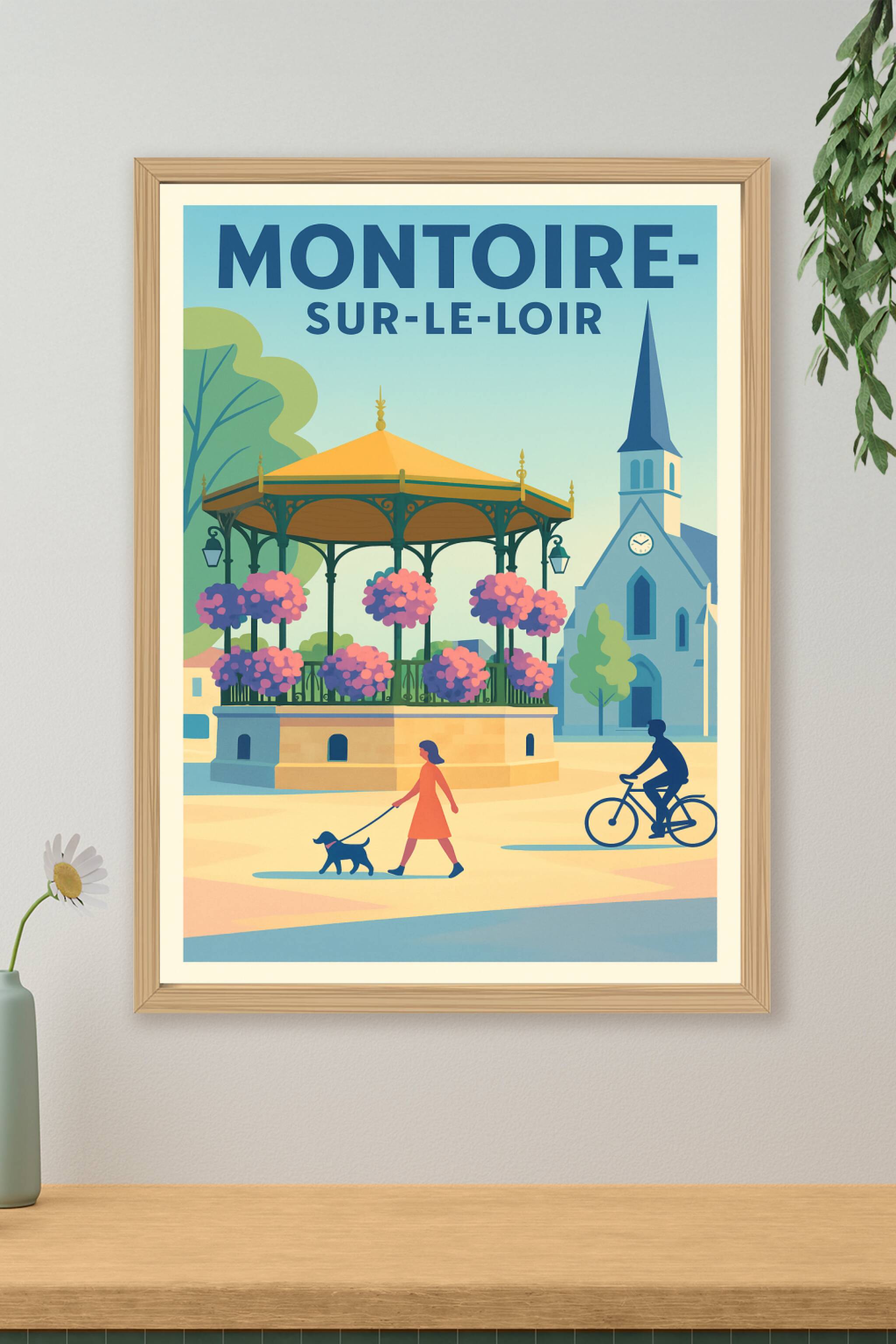 Affiche de Montoire-sur-le-Loir - Charme et douceur de vivre en plein cœur du Loir-et-Cher