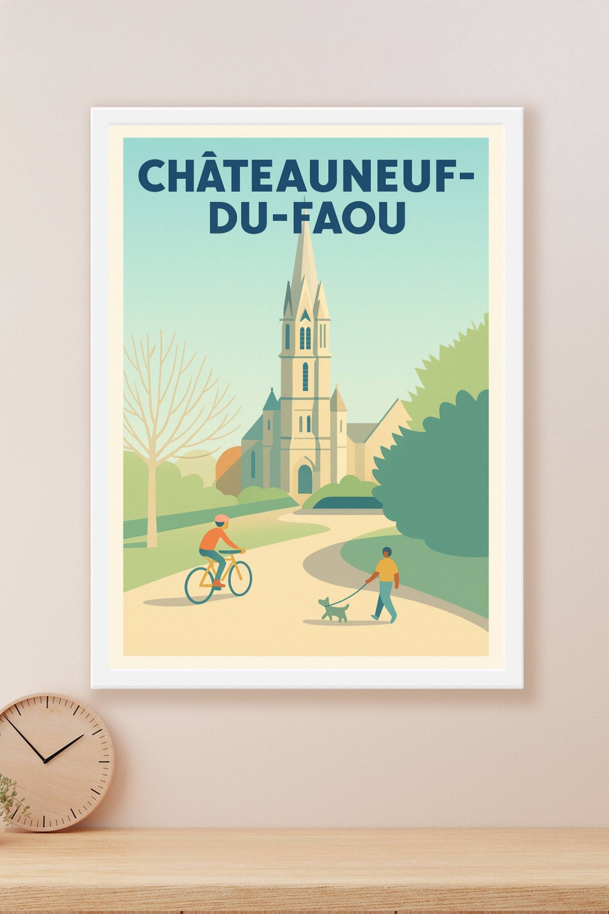 Affiche de Châteauneuf-du-Faou - Charme et sérénité au cœur de la Bretagne