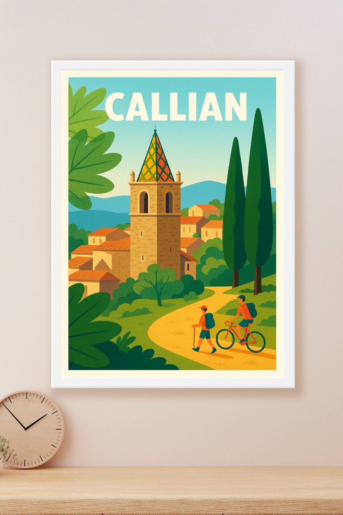 Affiche de Callian - Charme bucolique au cœur de la nature