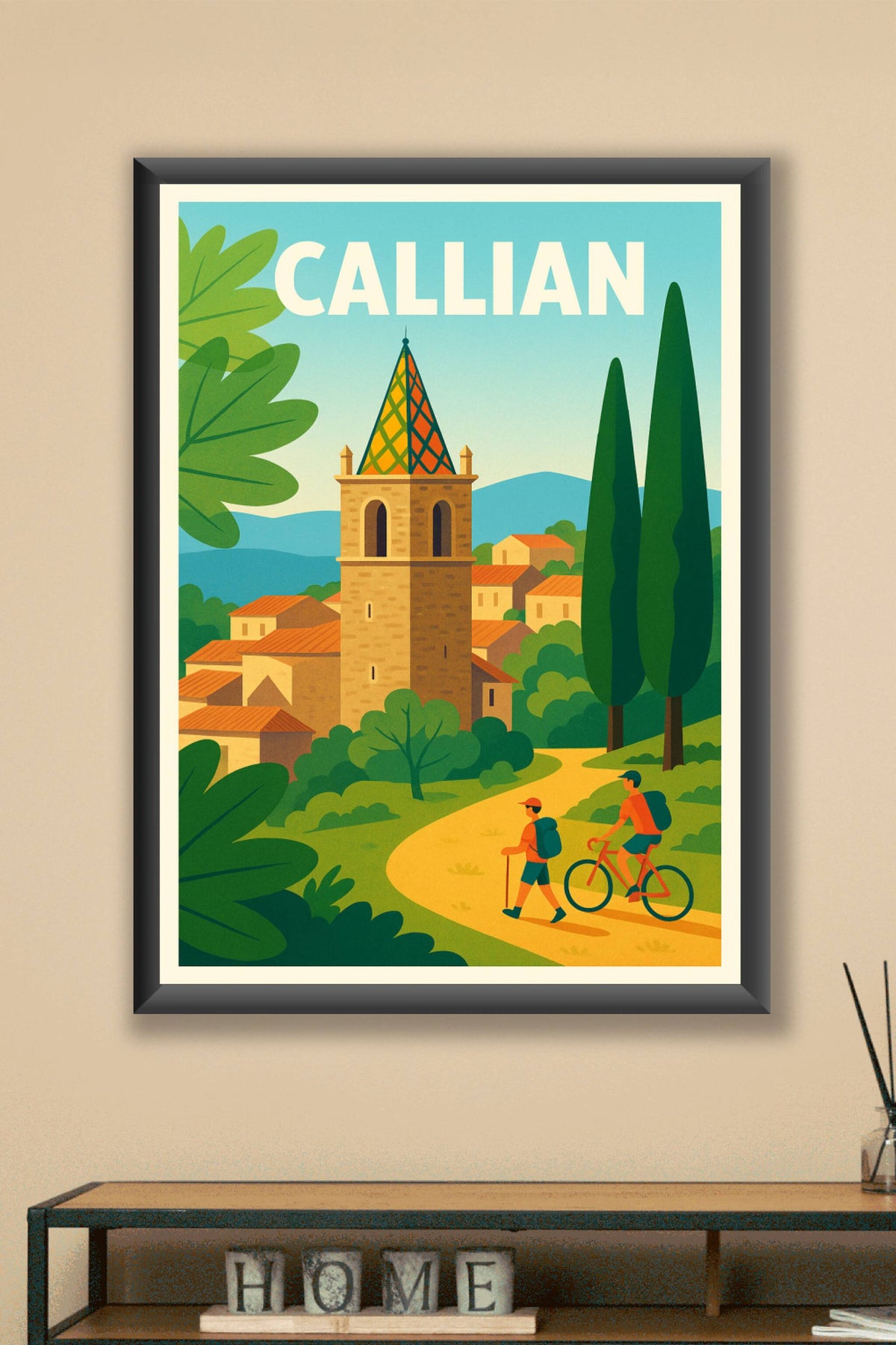 Affiche de Callian - Charme bucolique au cœur de la nature