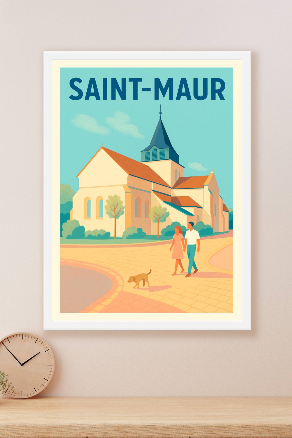 Affiche de Saint-Maur - Balade estivale au cœur du village