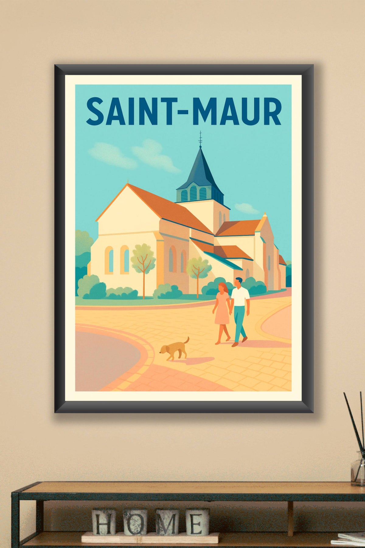 Affiche de Saint-Maur - Balade estivale au cœur du village
