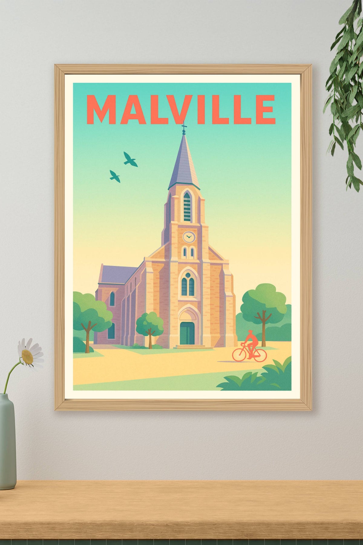 Affiche de Malville - Charme et sérénité au cœur de la ville