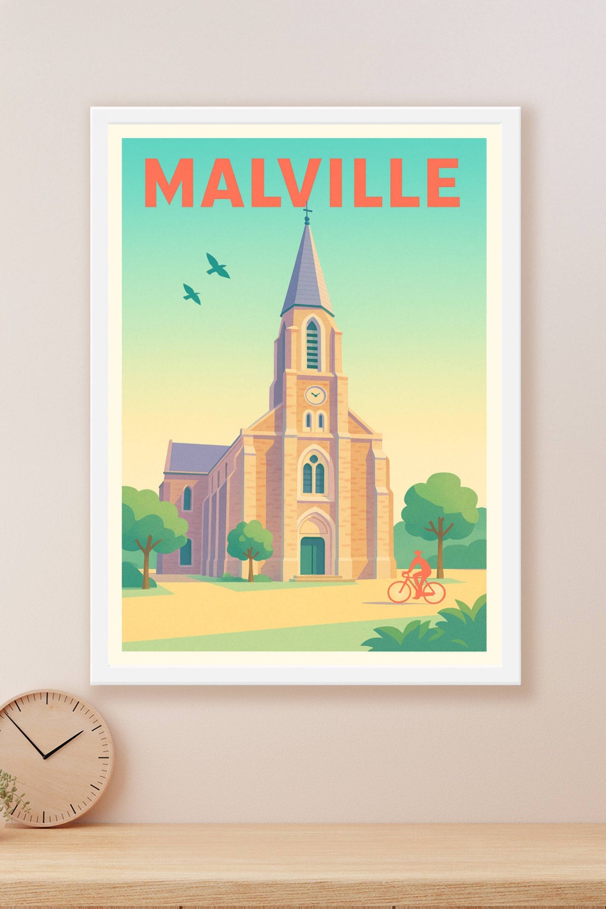 Affiche de Malville - Charme et sérénité au cœur de la ville