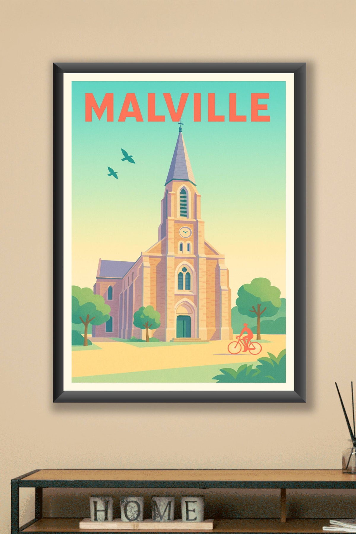 Affiche de Malville - Charme et sérénité au cœur de la ville
