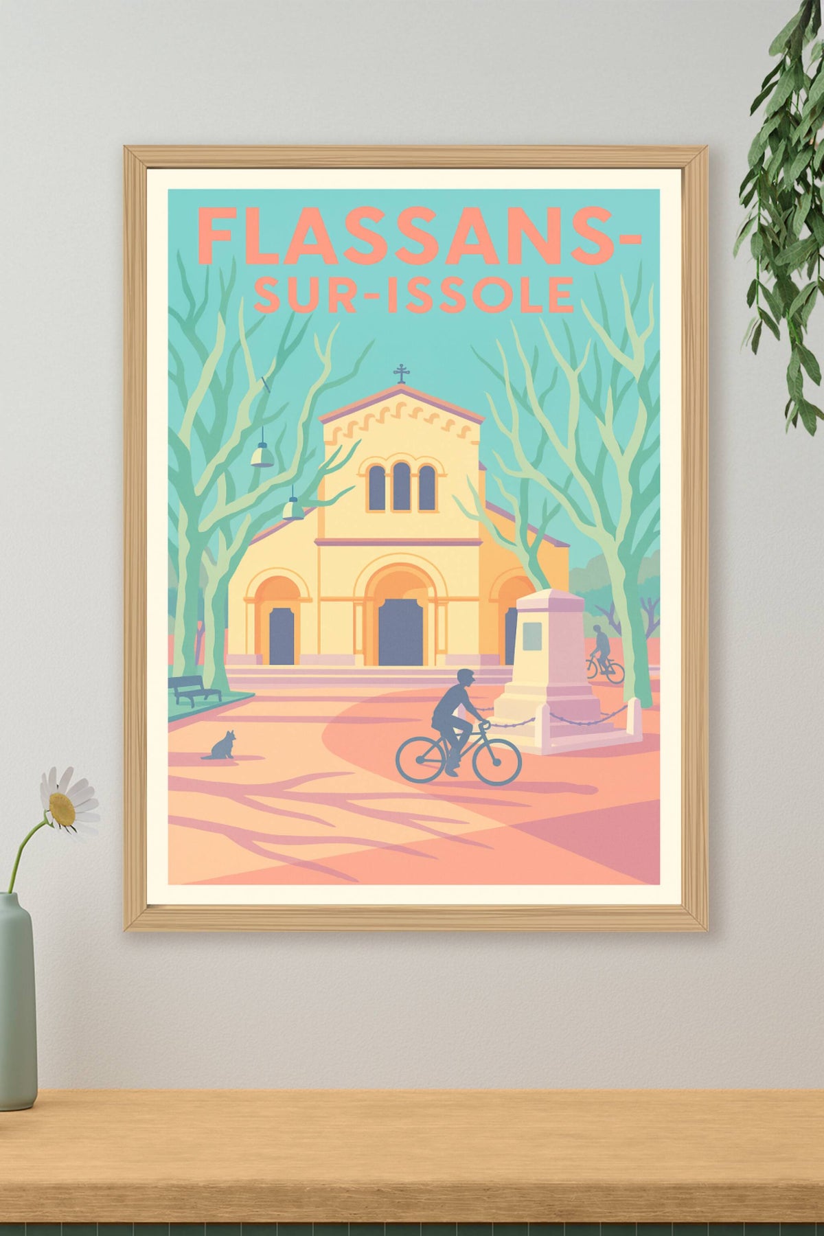 Affiche de Flassans-sur-Issole - Charme et Sérénité Provençale