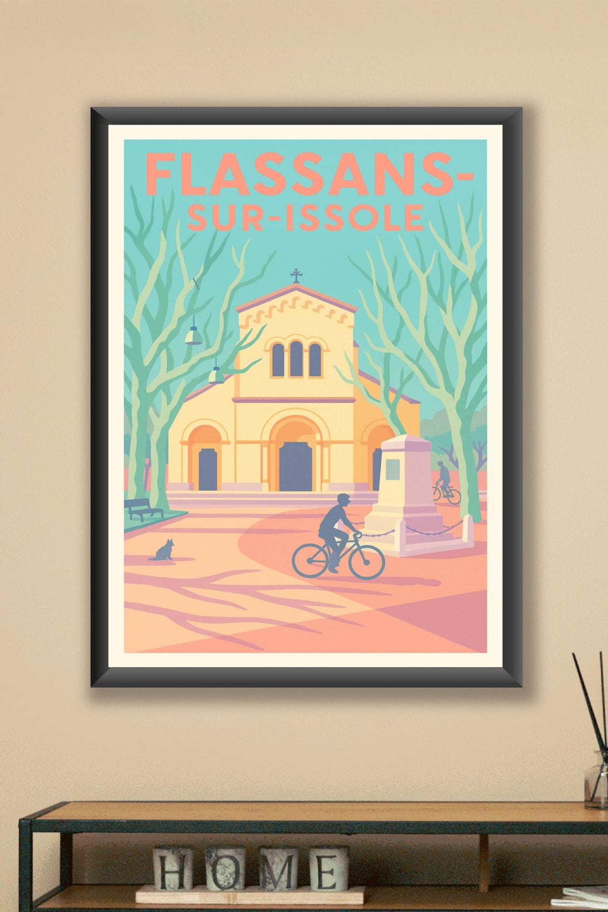 Affiche de Flassans-sur-Issole - Charme et Sérénité Provençale