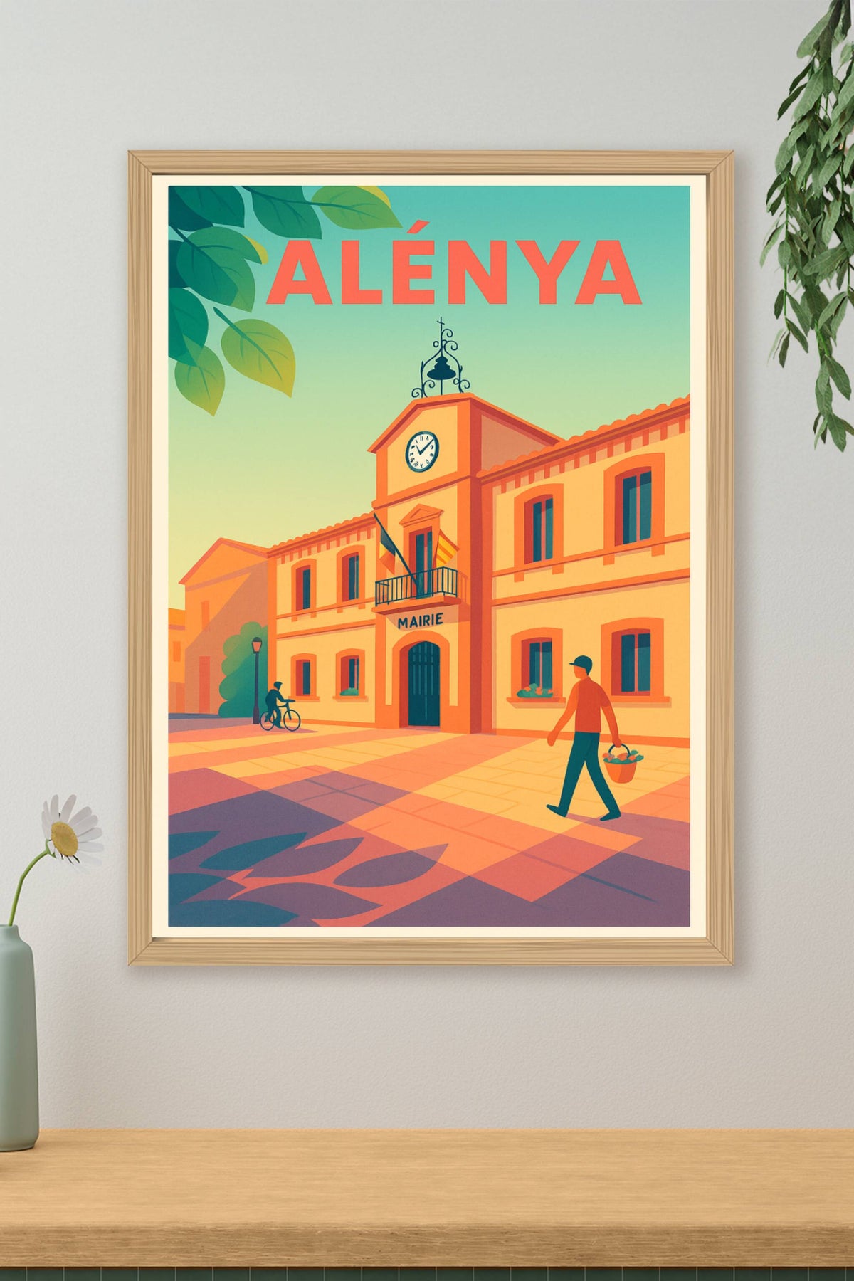 Affiche de Alénya - Charme ensoleillé du cœur de village