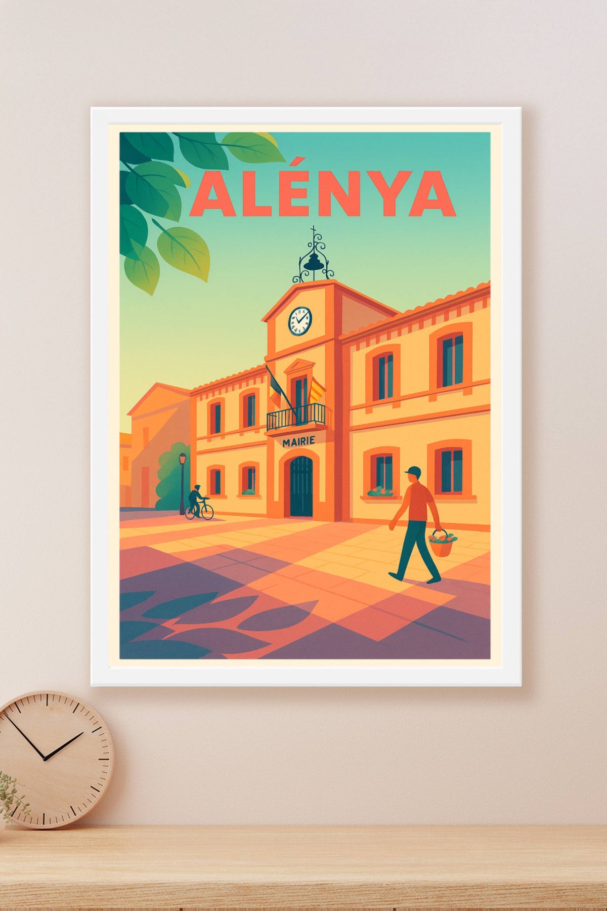 Affiche de Alénya - Charme ensoleillé du cœur de village