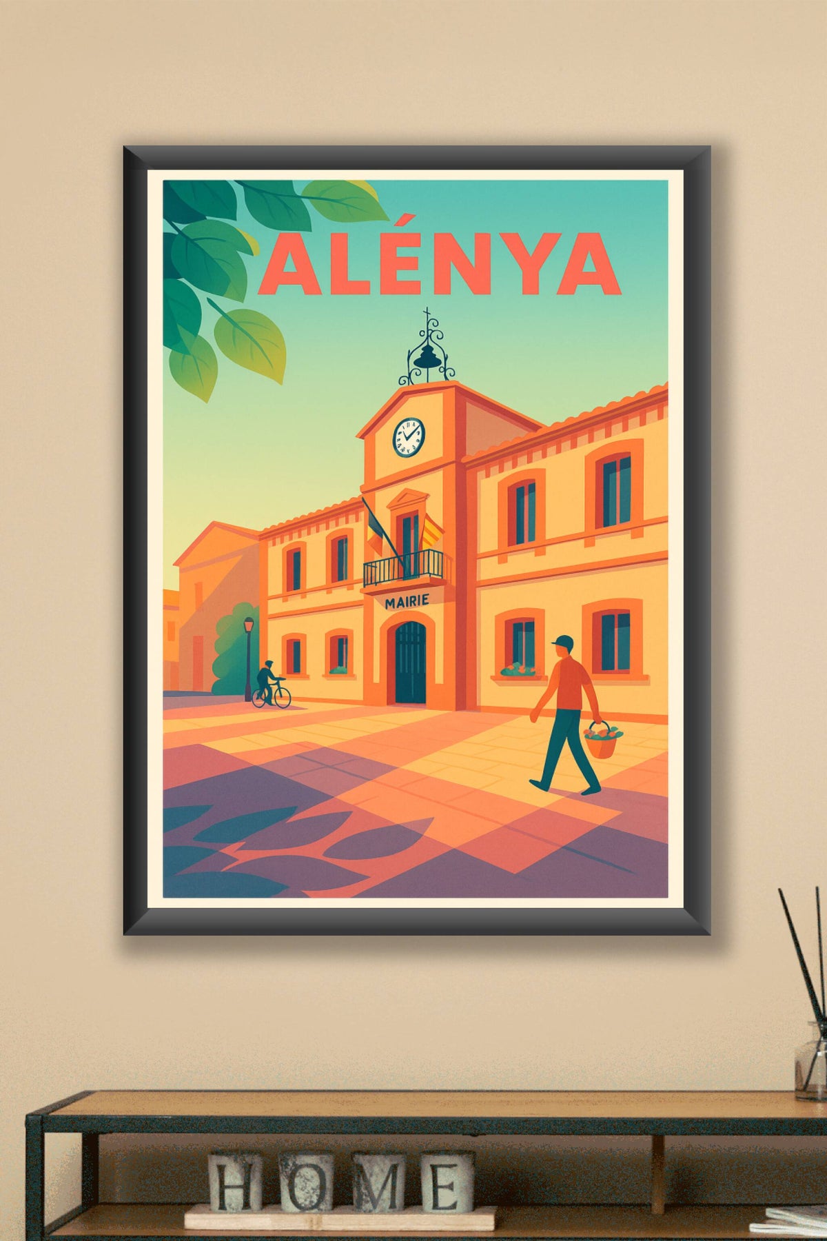 Affiche de Alénya - Charme ensoleillé du cœur de village
