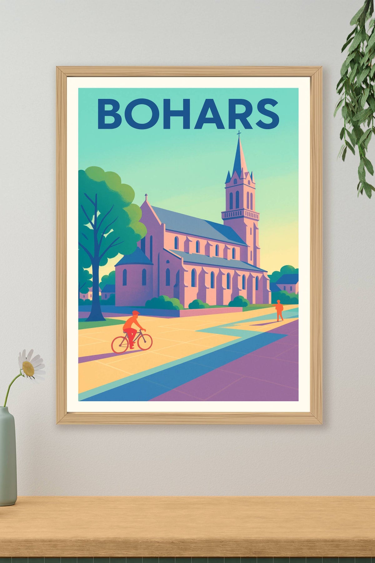 Affiche de Bohars - Charme paisible et architecture emblématique
