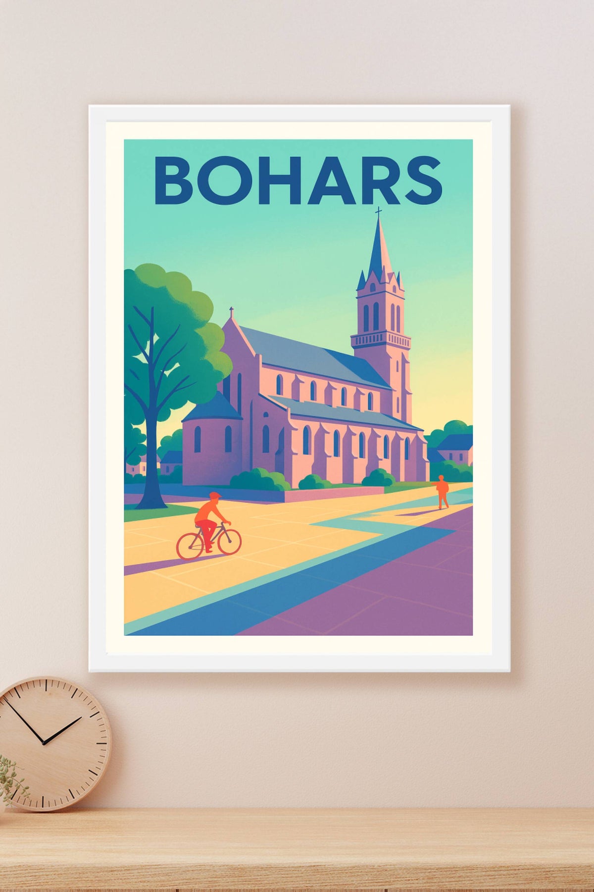 Affiche de Bohars - Charme paisible et architecture emblématique