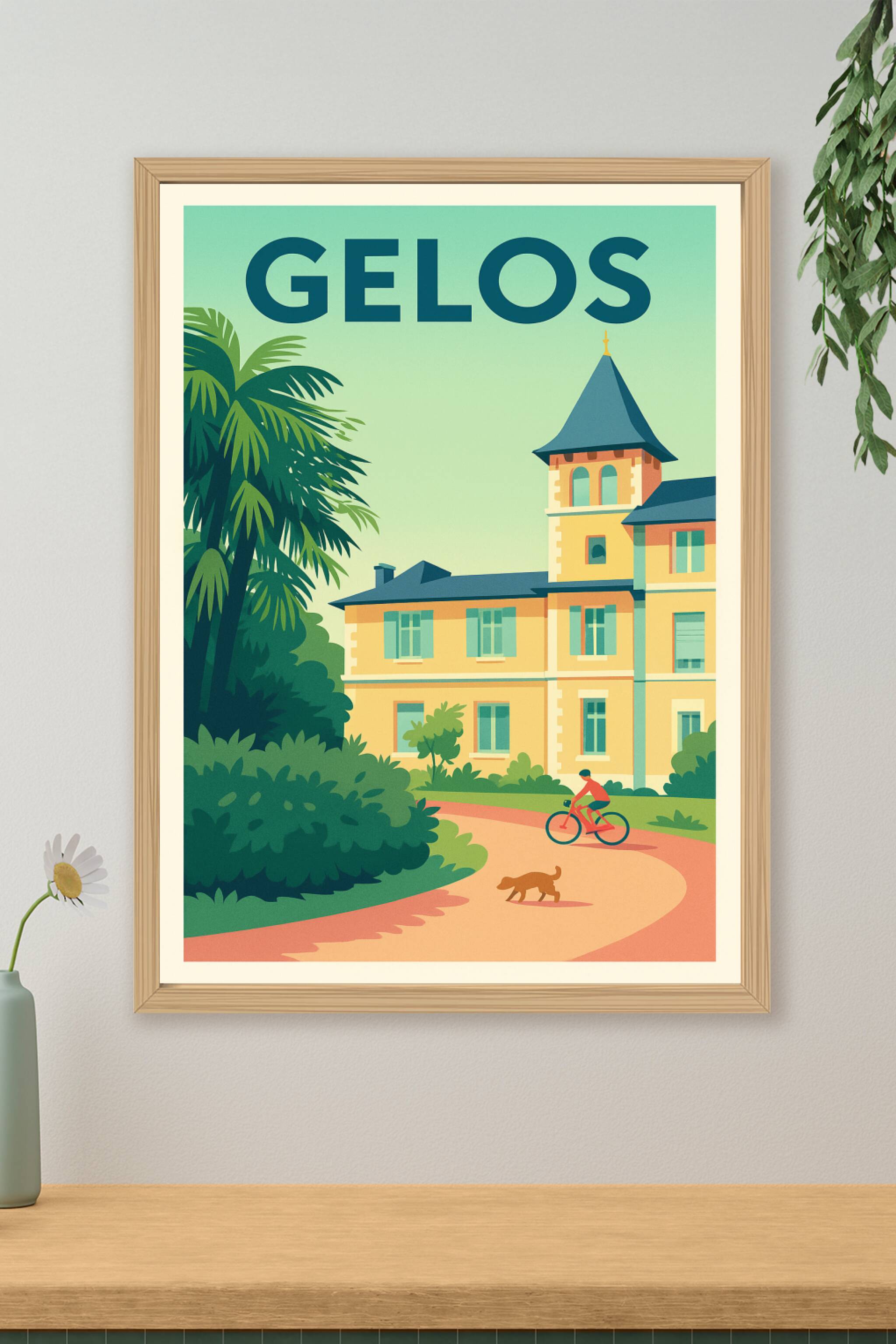 Affiche de Gelos - Charme et douceur de vie à couper le souffle