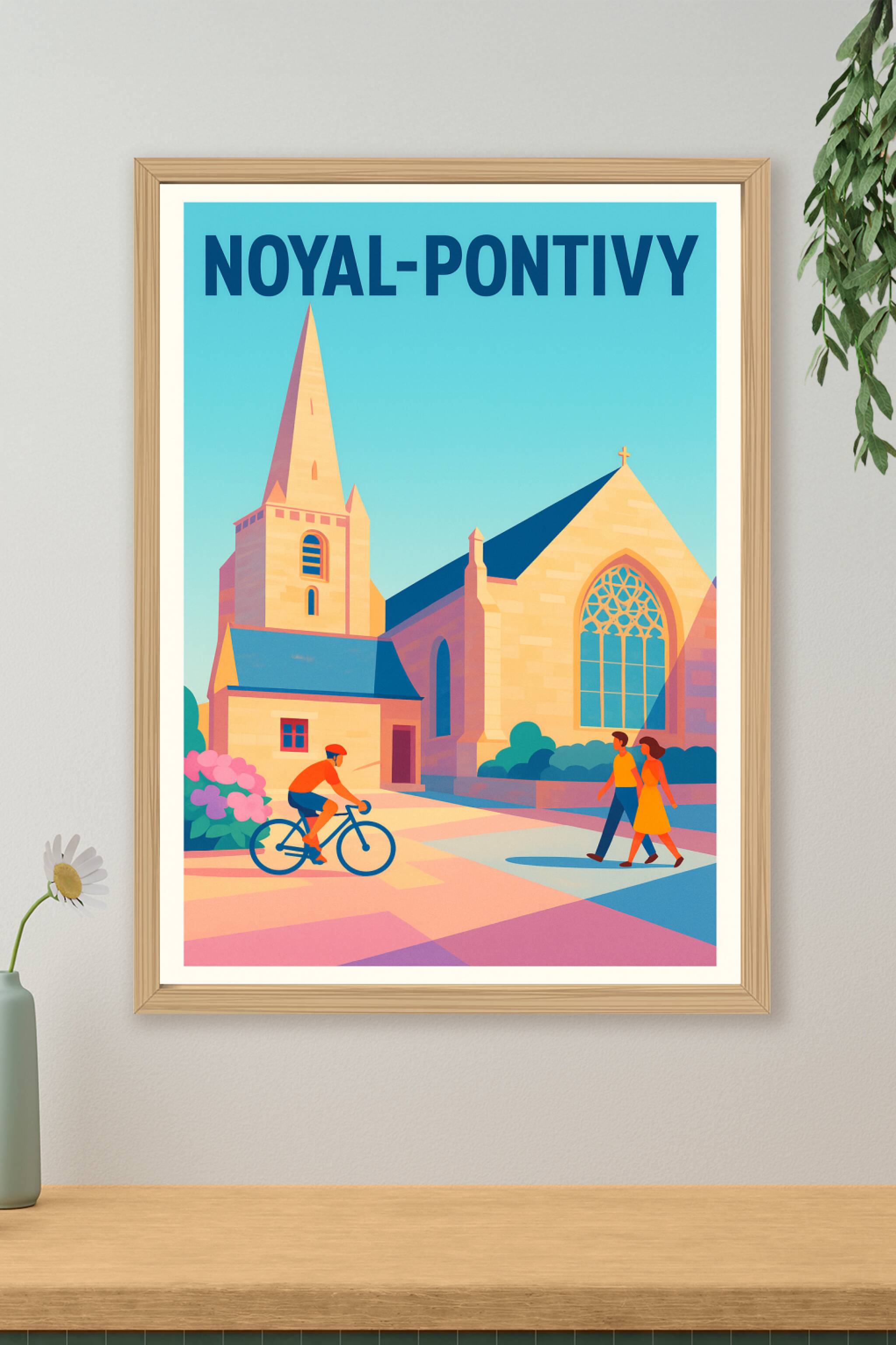 Affiche de Noyal-Pontivy - Charme et sérénité bretonne