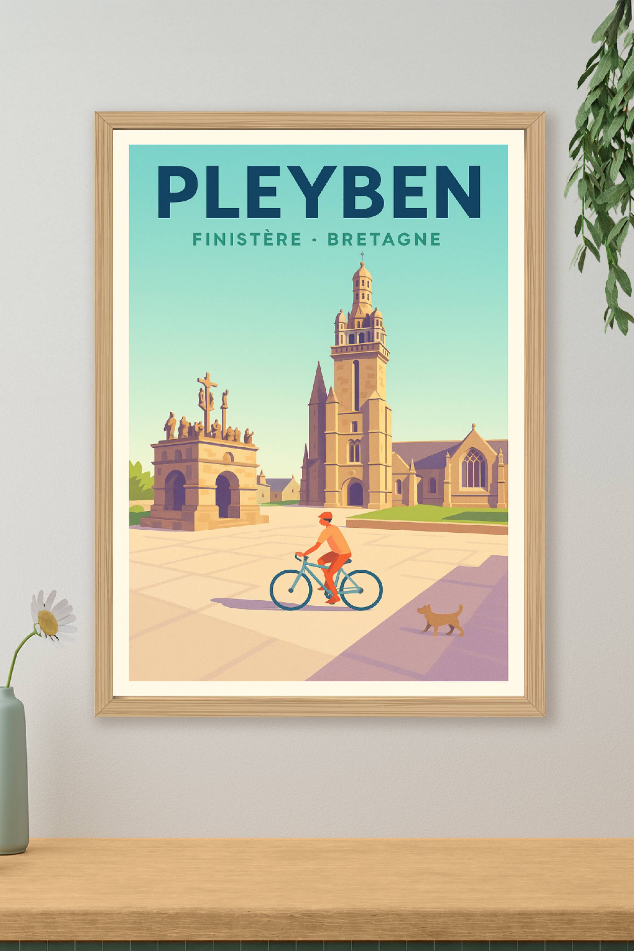 Affiche de Pleyben - L'escapade bretonne entre histoire et douceur