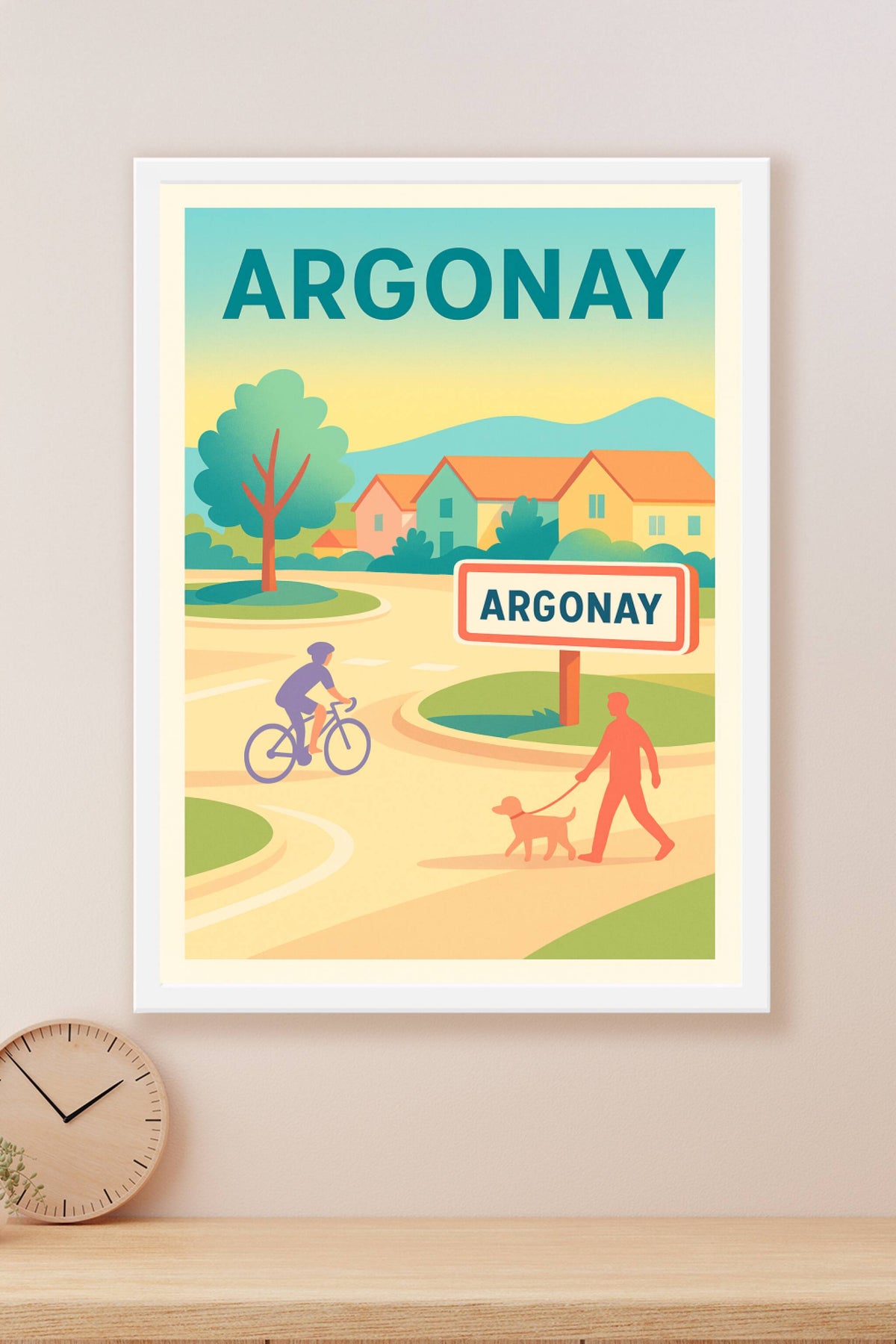 Affiche de Argonay - Charme et douceur de vie à la campagne