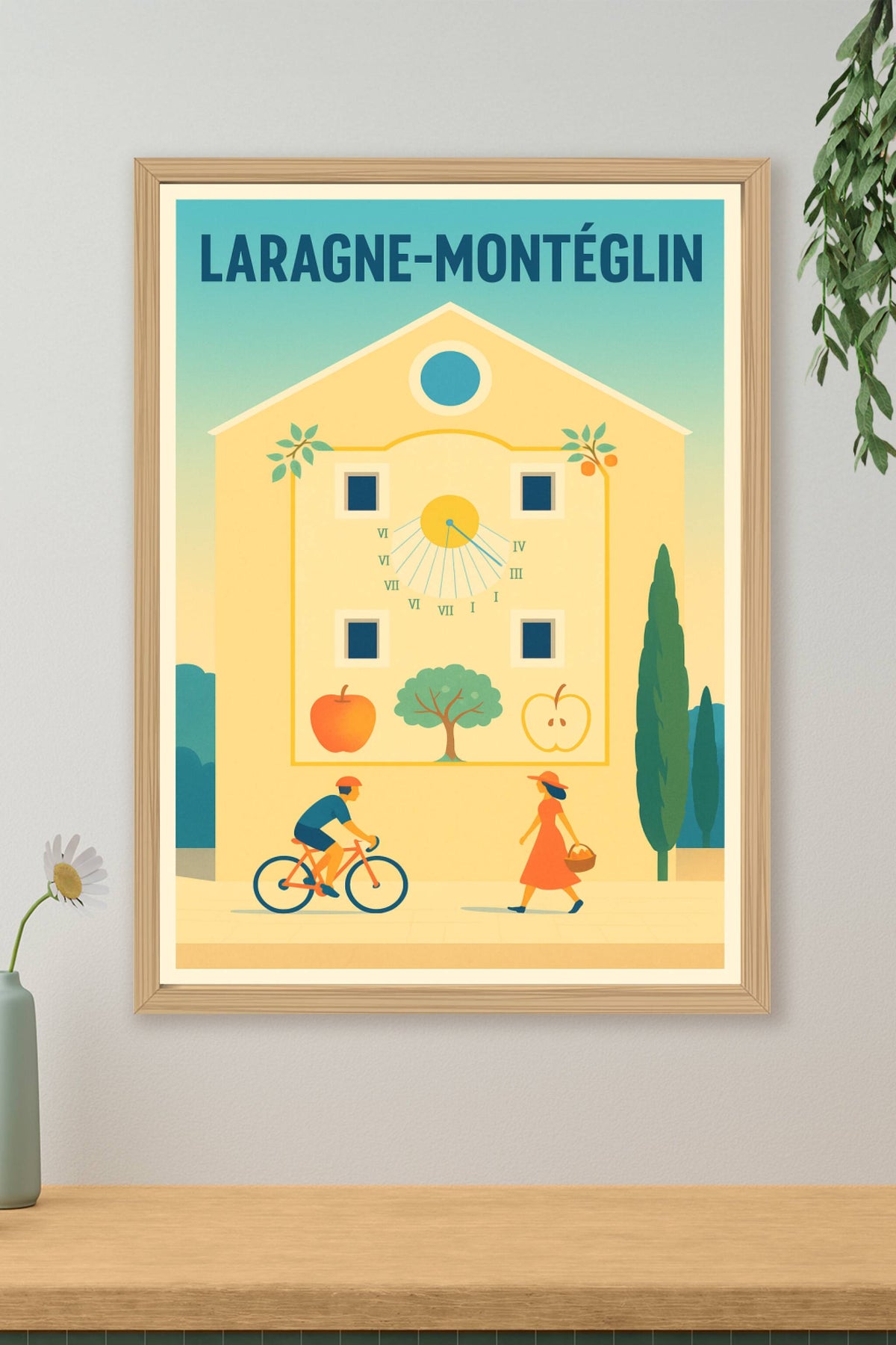 Affiche de Laragne-Montéglin - Charme et douceur provençale