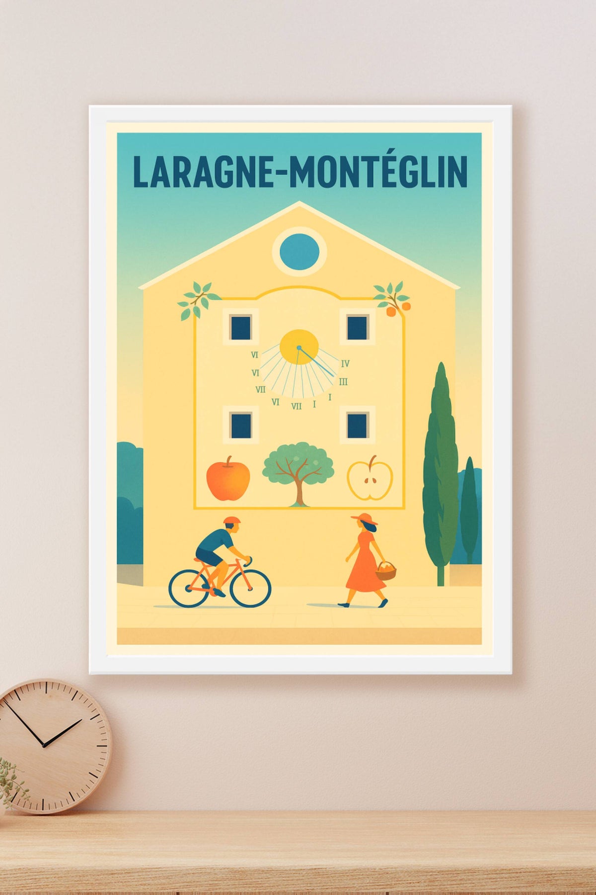 Affiche de Laragne-Montéglin - Charme et douceur provençale