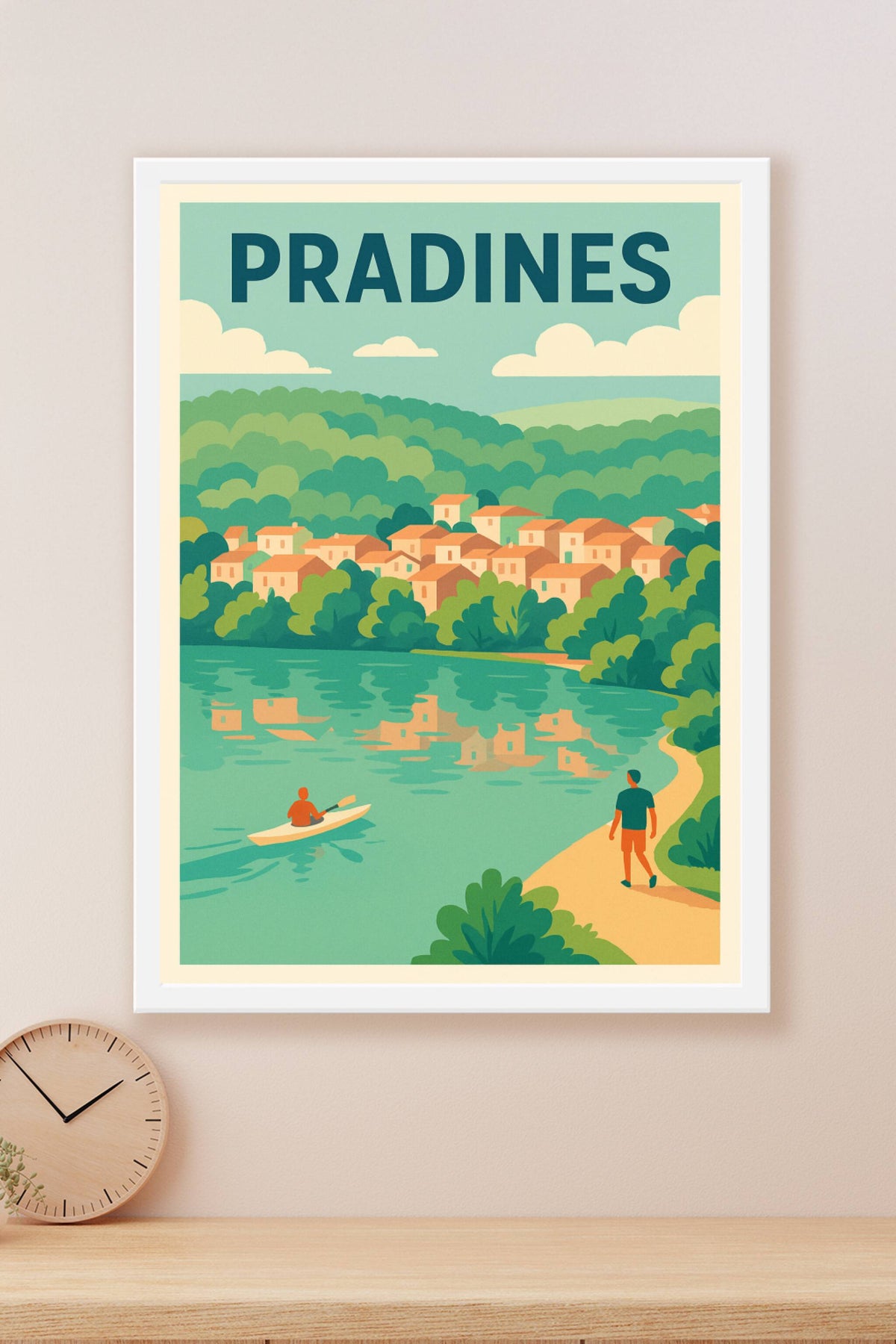 Affiche de Pradines - Escapade bucolique au bord de l'eau