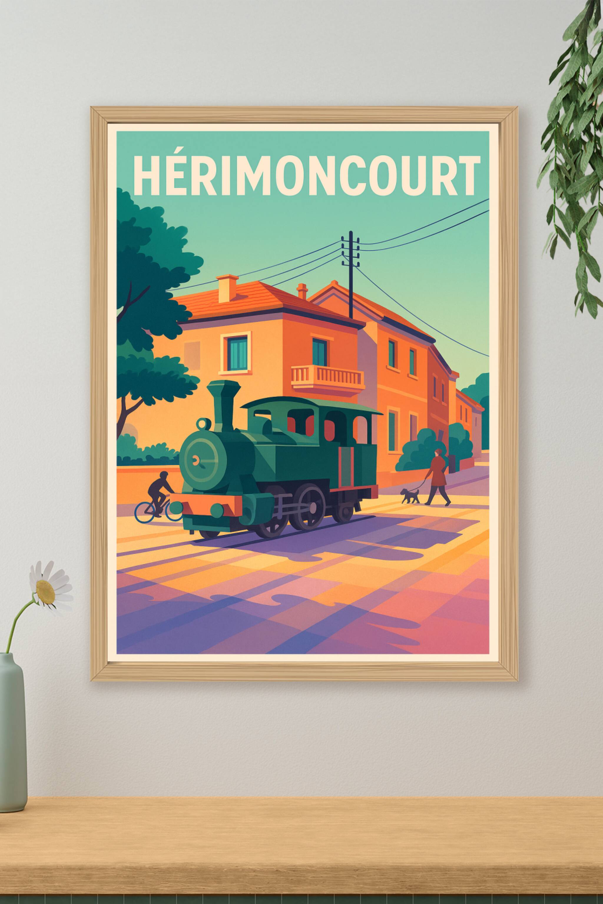 Affiche de Hérimoncourt - Charme et nostalgie au fil du train